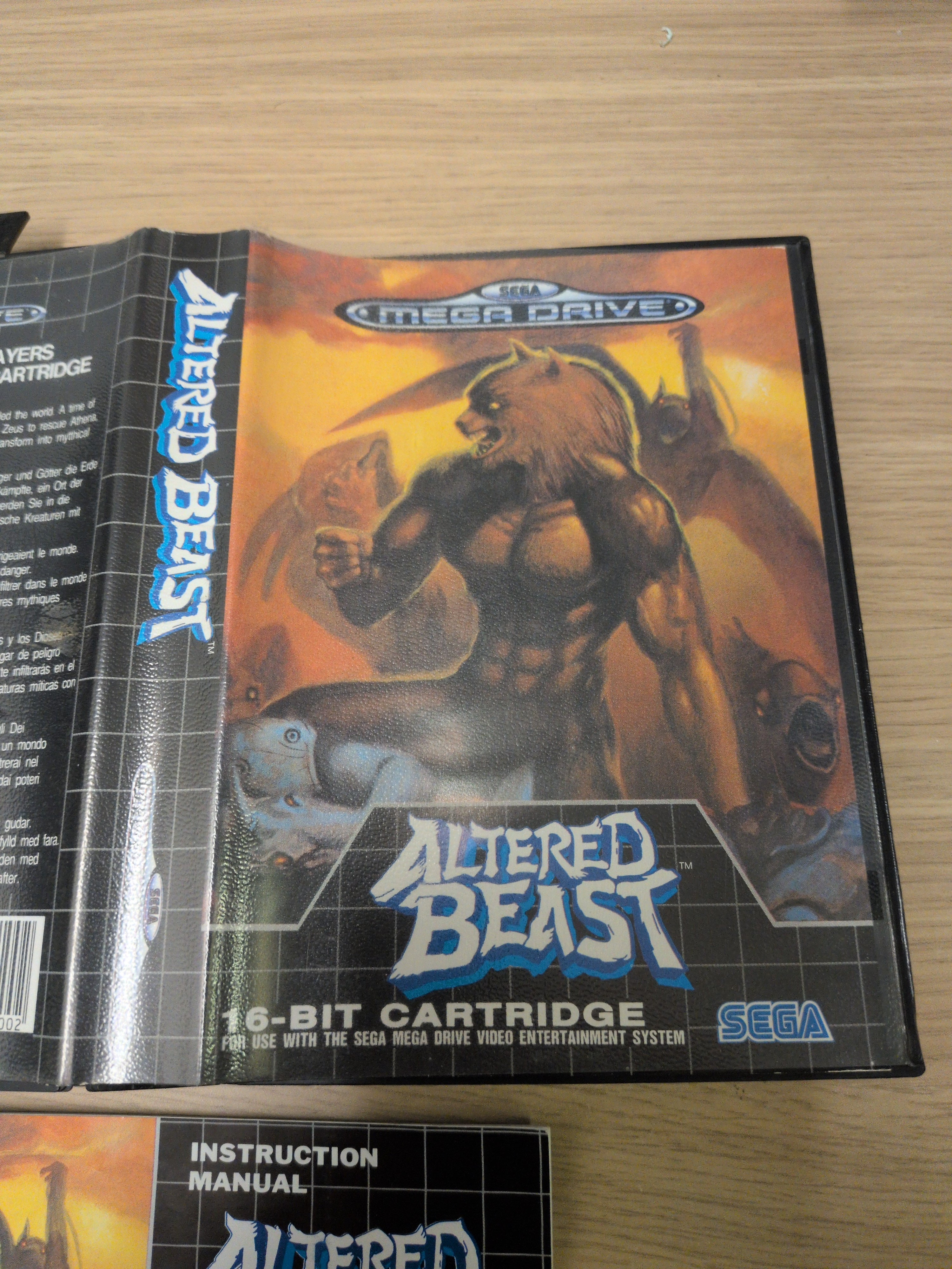 Altered Beast Sega Mega Drive game