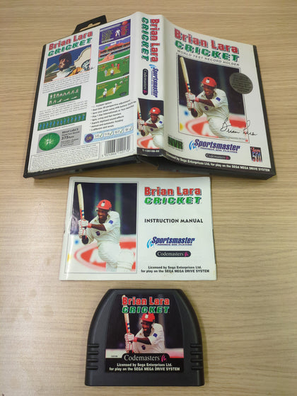 Brian Lara Cricket Sega Mega Drive game