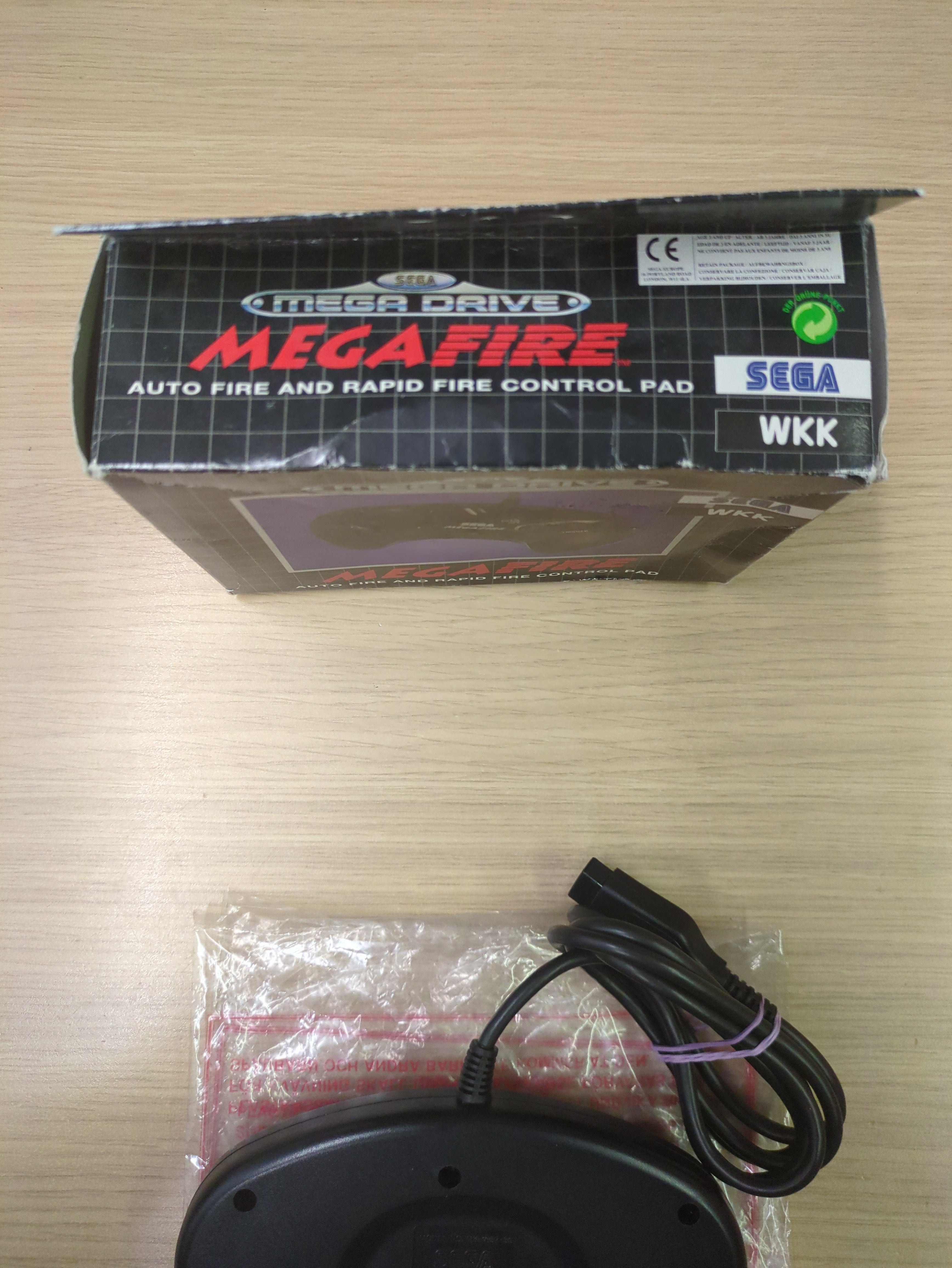 Sega Mega Fire Auto Fire and Rapid Fire Control Pad Boxed Mega Drive Official
