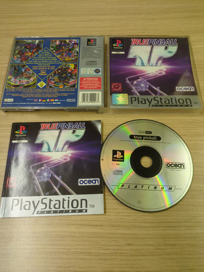 True Pinball Platinum Sony PS1 game