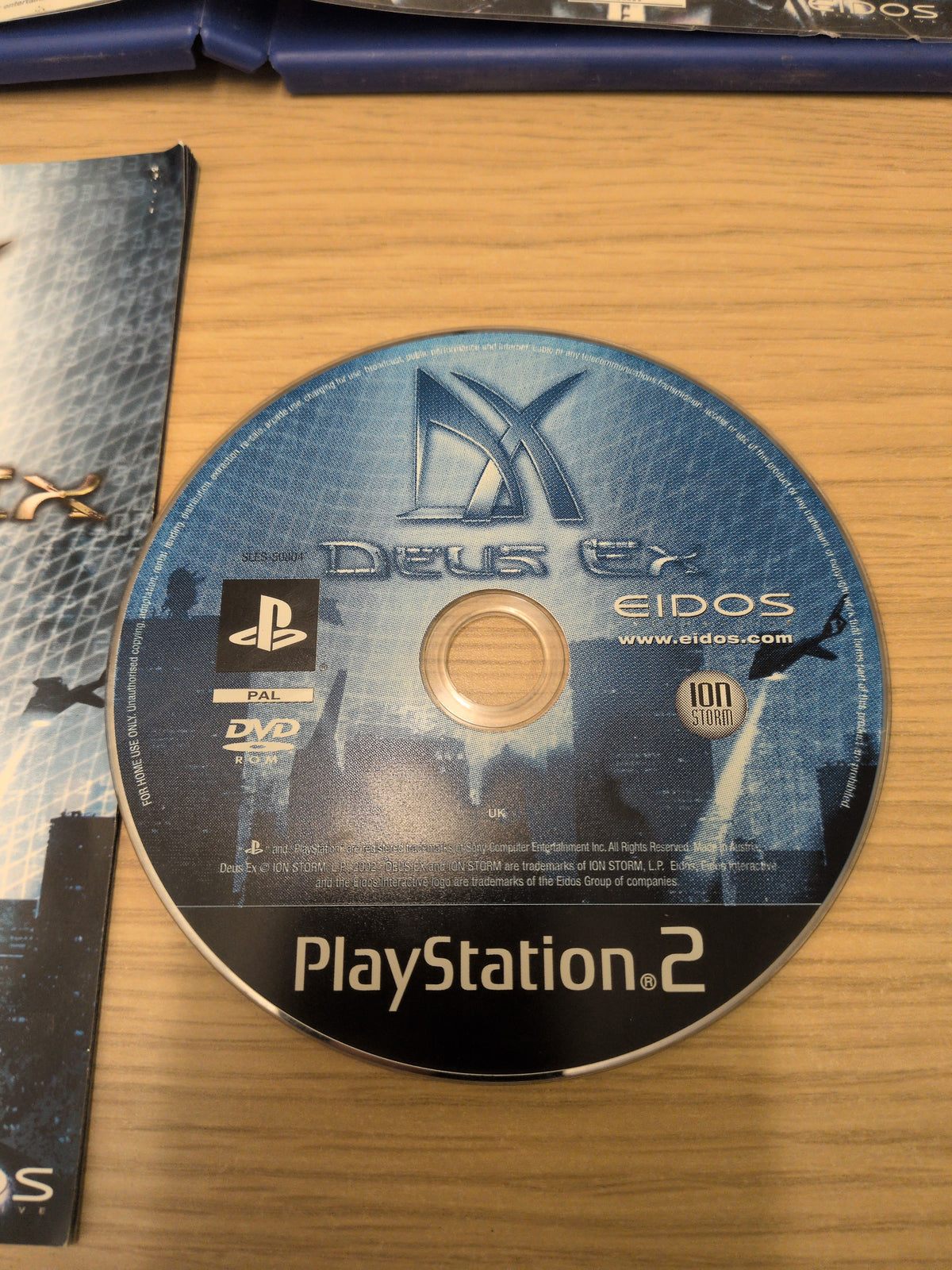 Deus Ex: The Conspiracy Sony PS2 game
