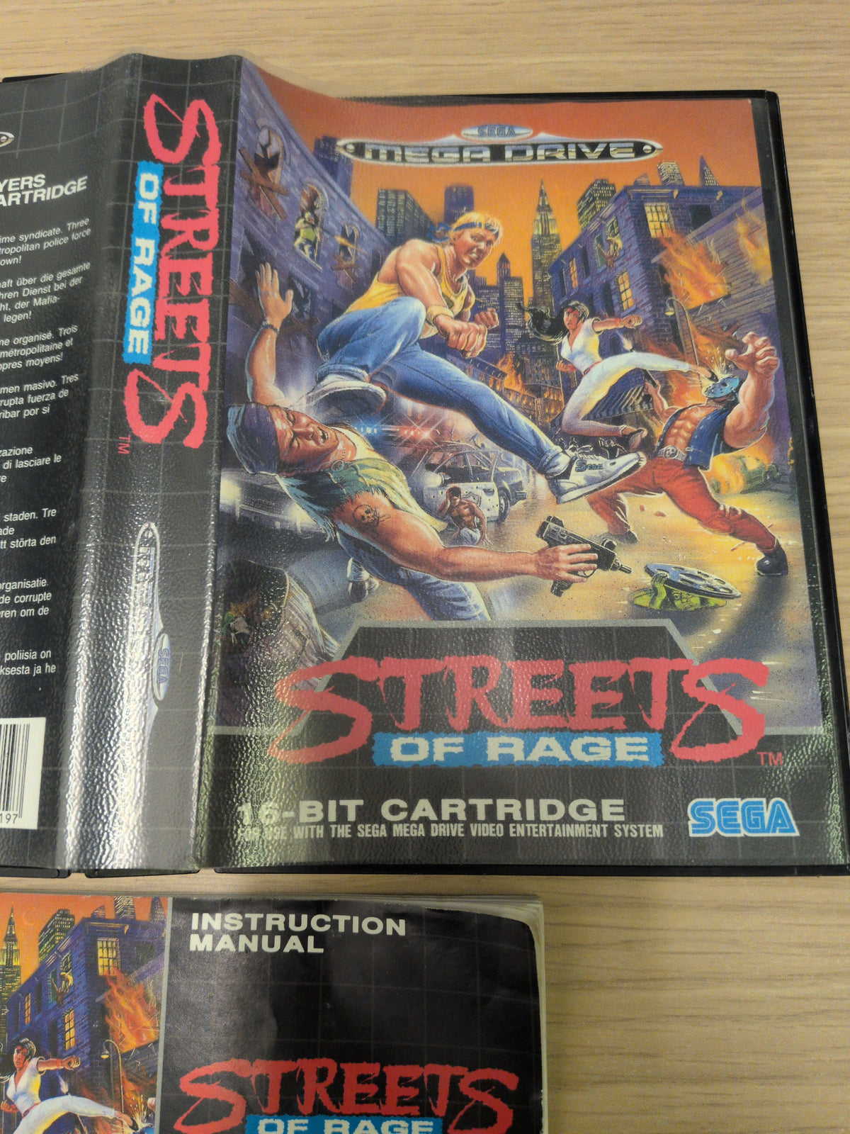 Streets of Rage Sega Mega Drive game
