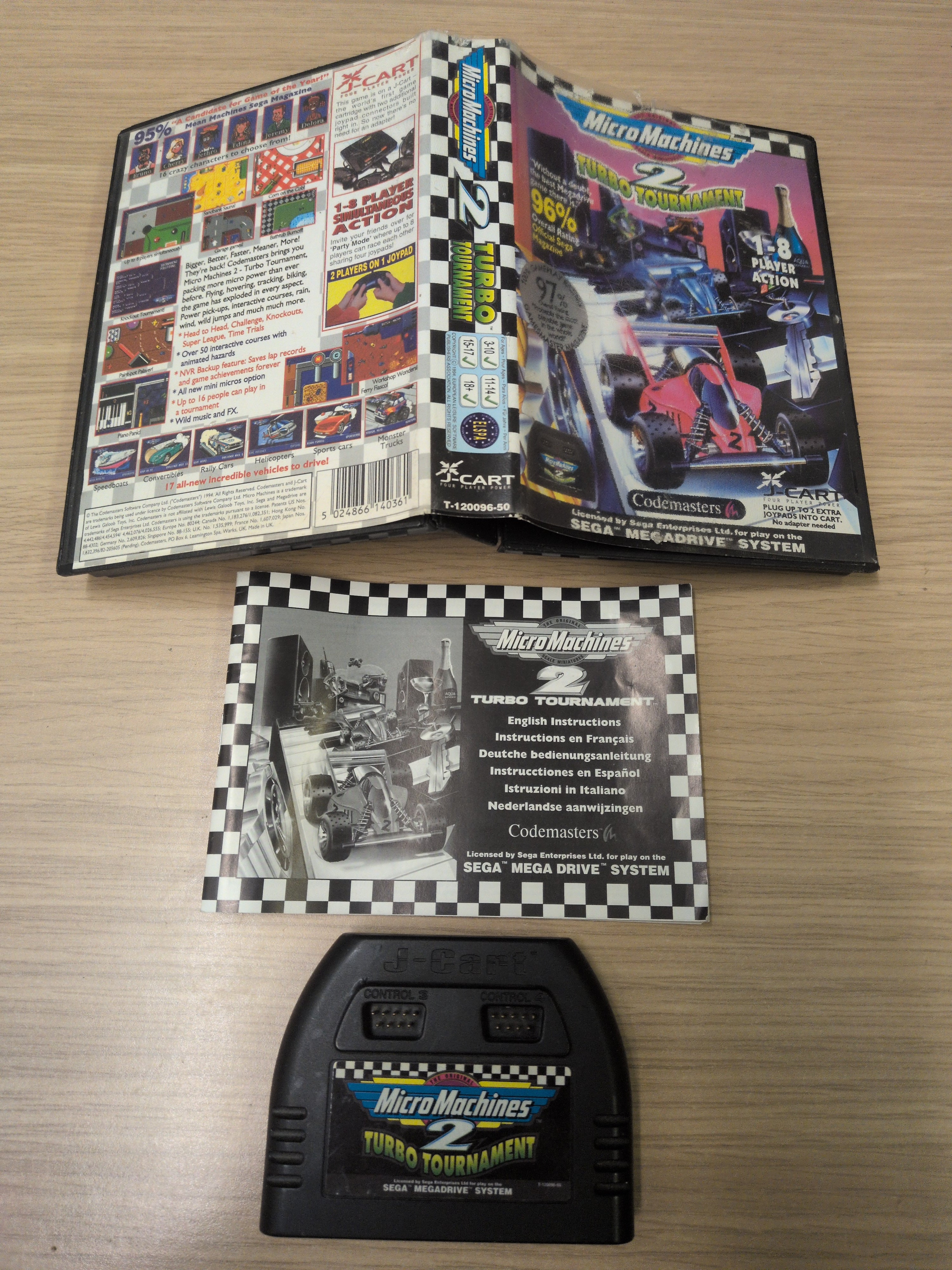 Micro Machines 2: Turbo Tournament Sega Mega Drive game