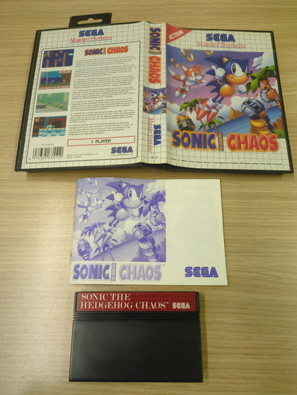Sonic Chaos Sega Master System game