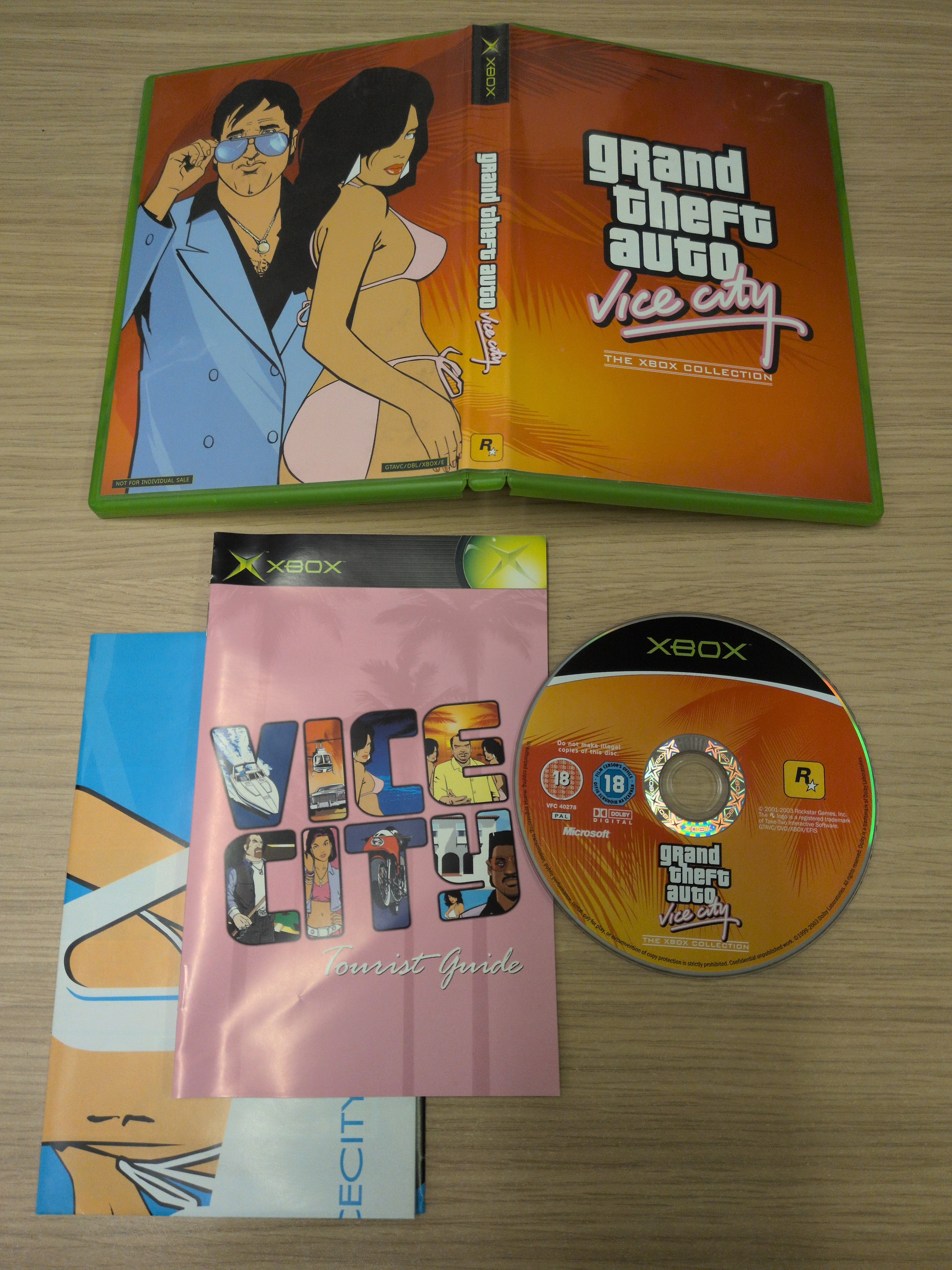 Grand Theft Auto: Double Pack original Xbox game