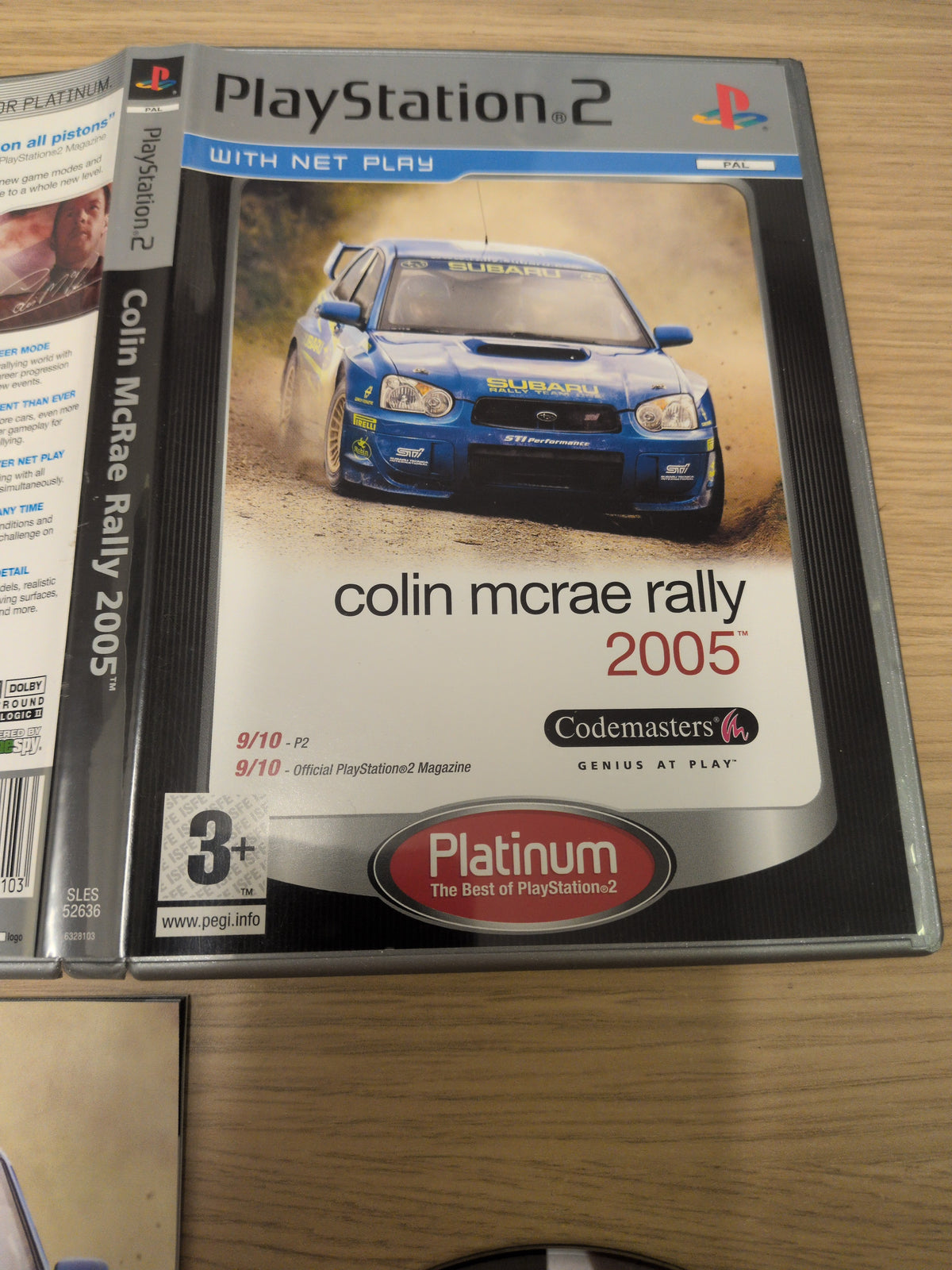 Colin Mcrae Rally 2005 Platinum Sony PS2 game