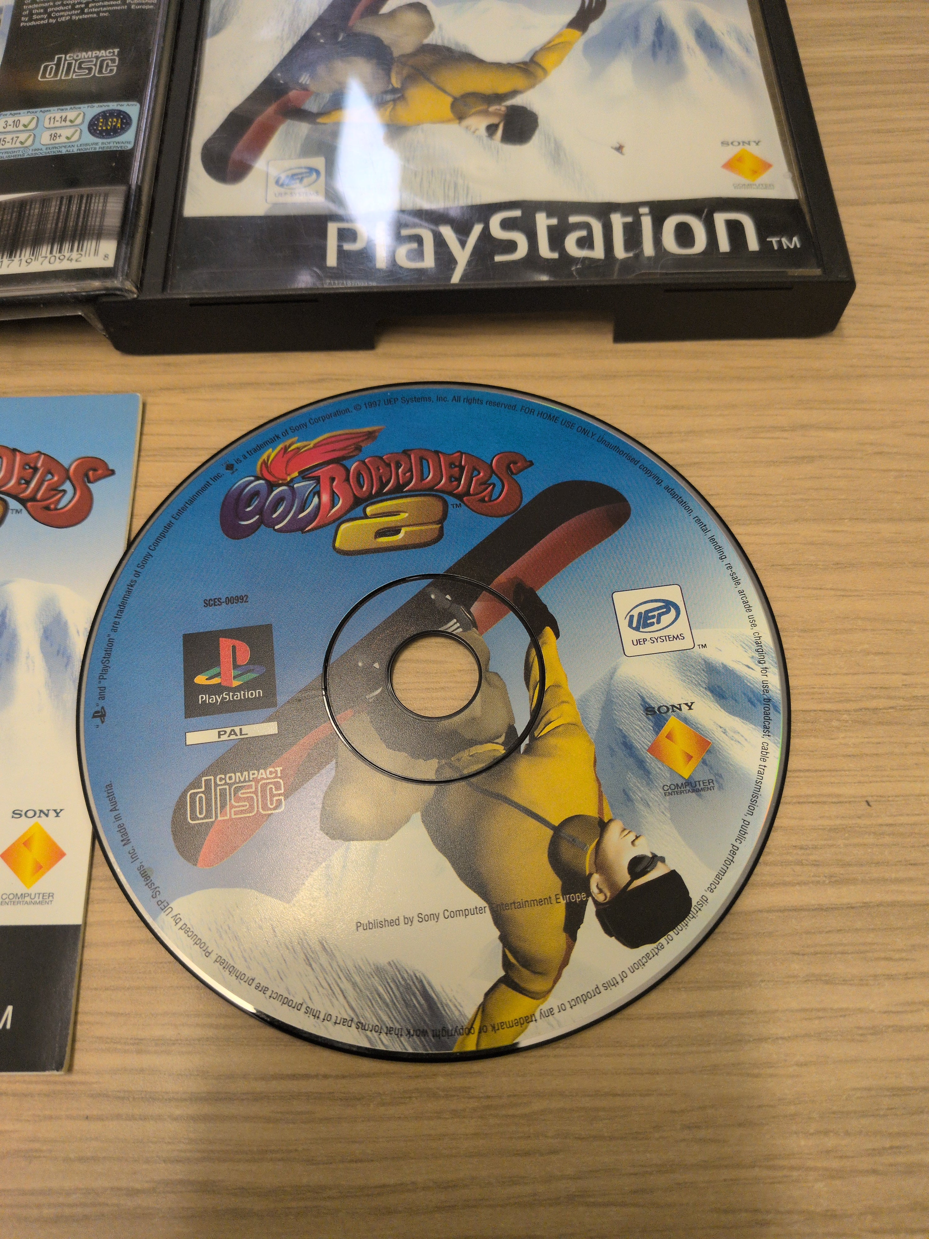 Cool Boarders 2 Sony PS1 game
