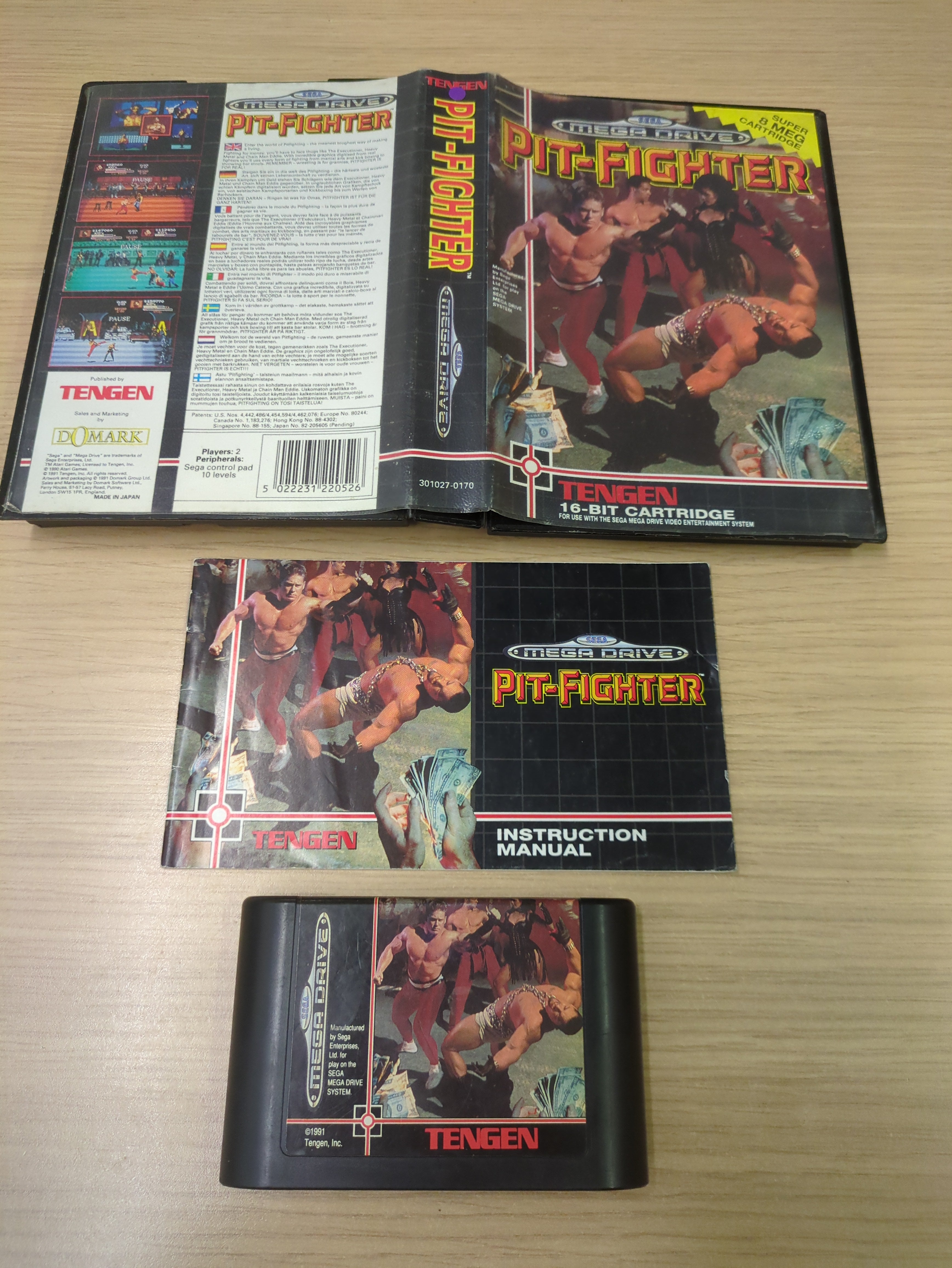 Pit-Fighter Sega Mega Drive game