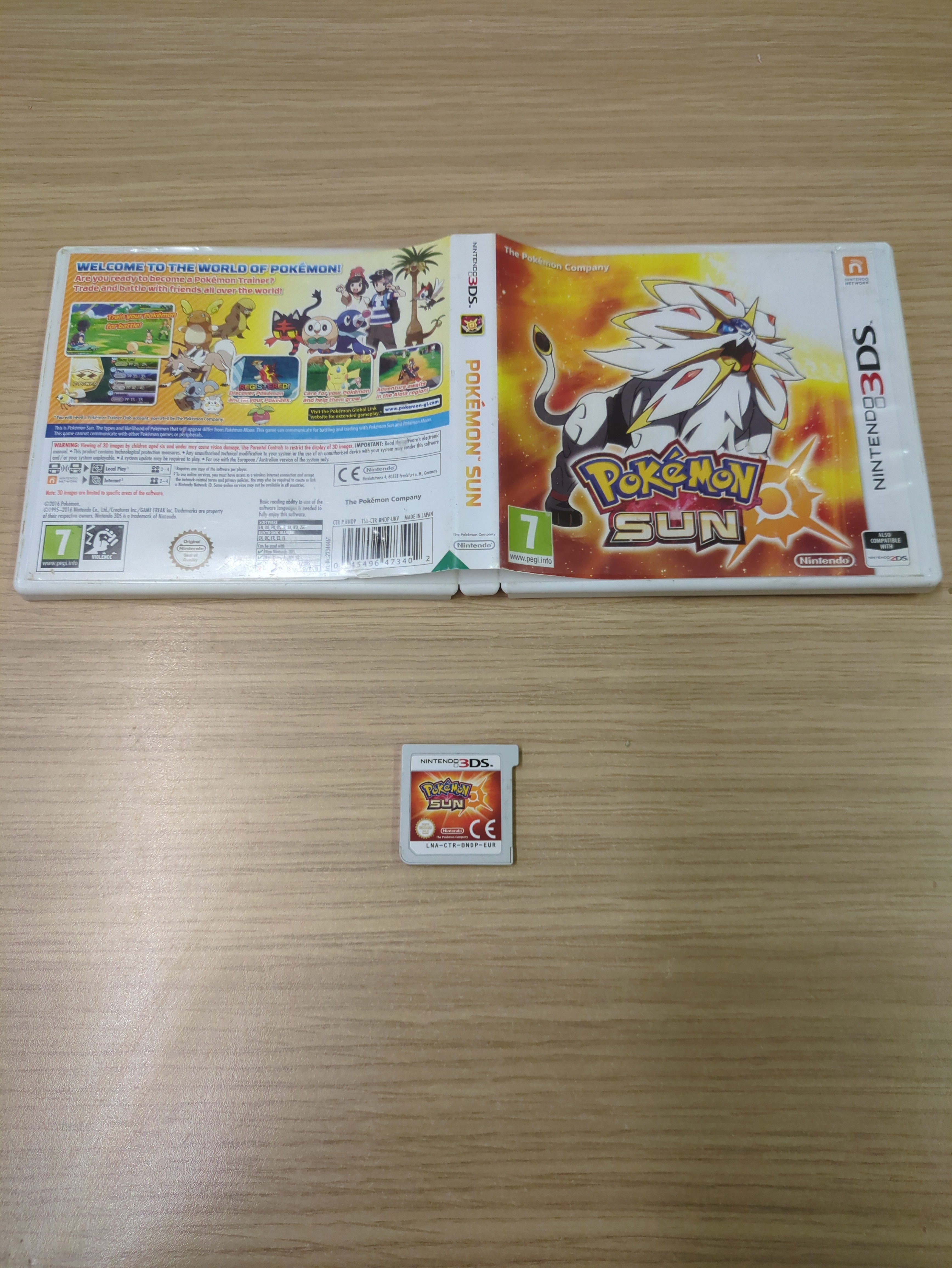 Pokemon Sun Nintendo 3DS game