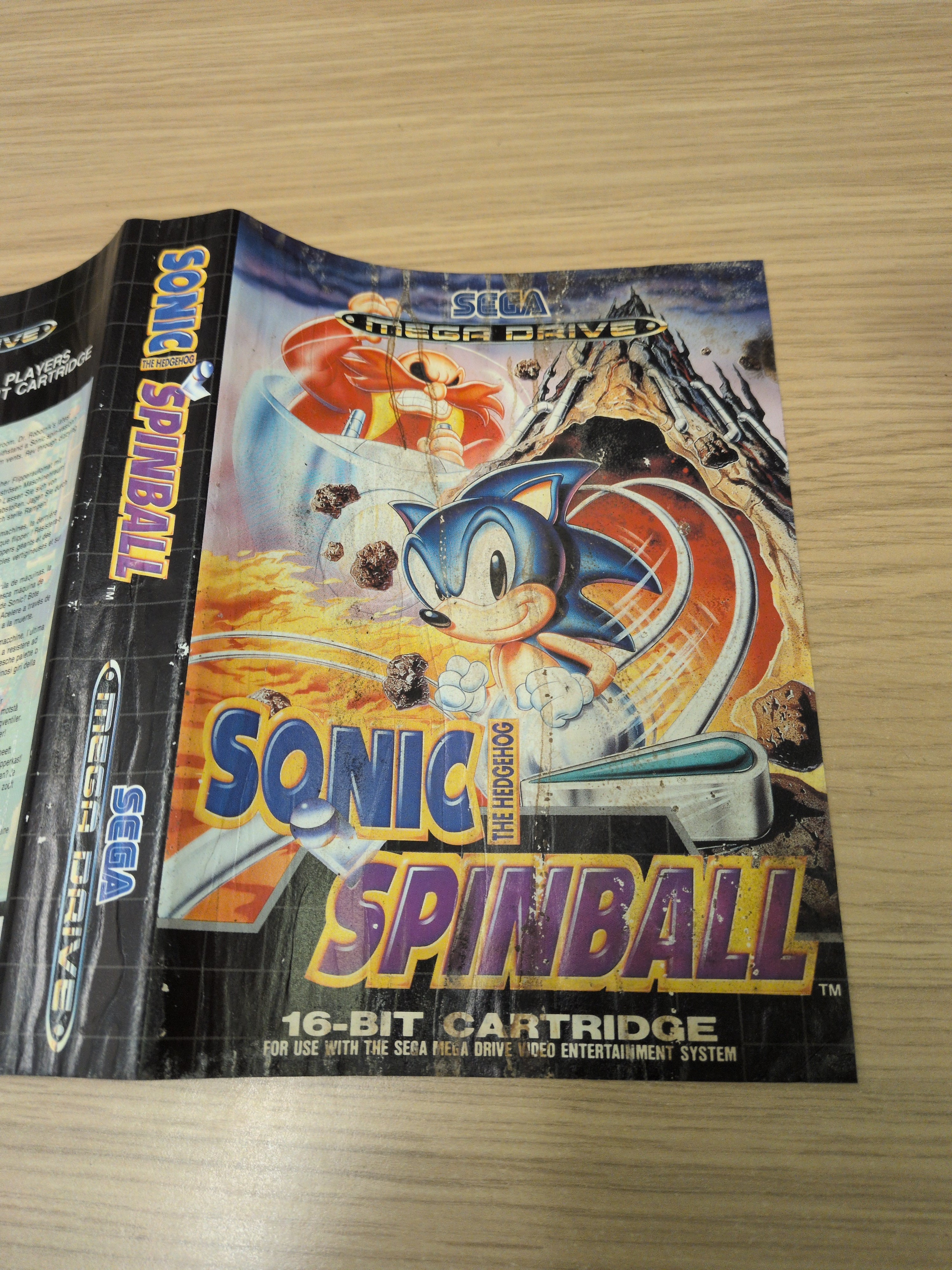 Sonic Spinball Sega Mega Drive game