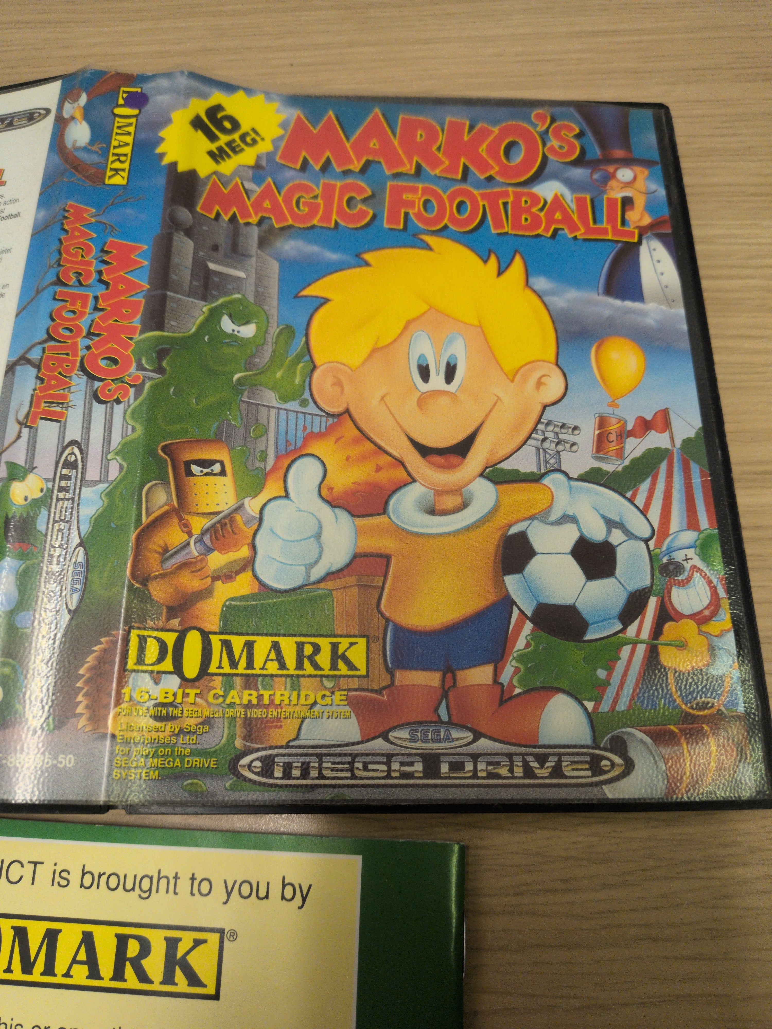 Marko's Magic Football Sega Mega Drive game