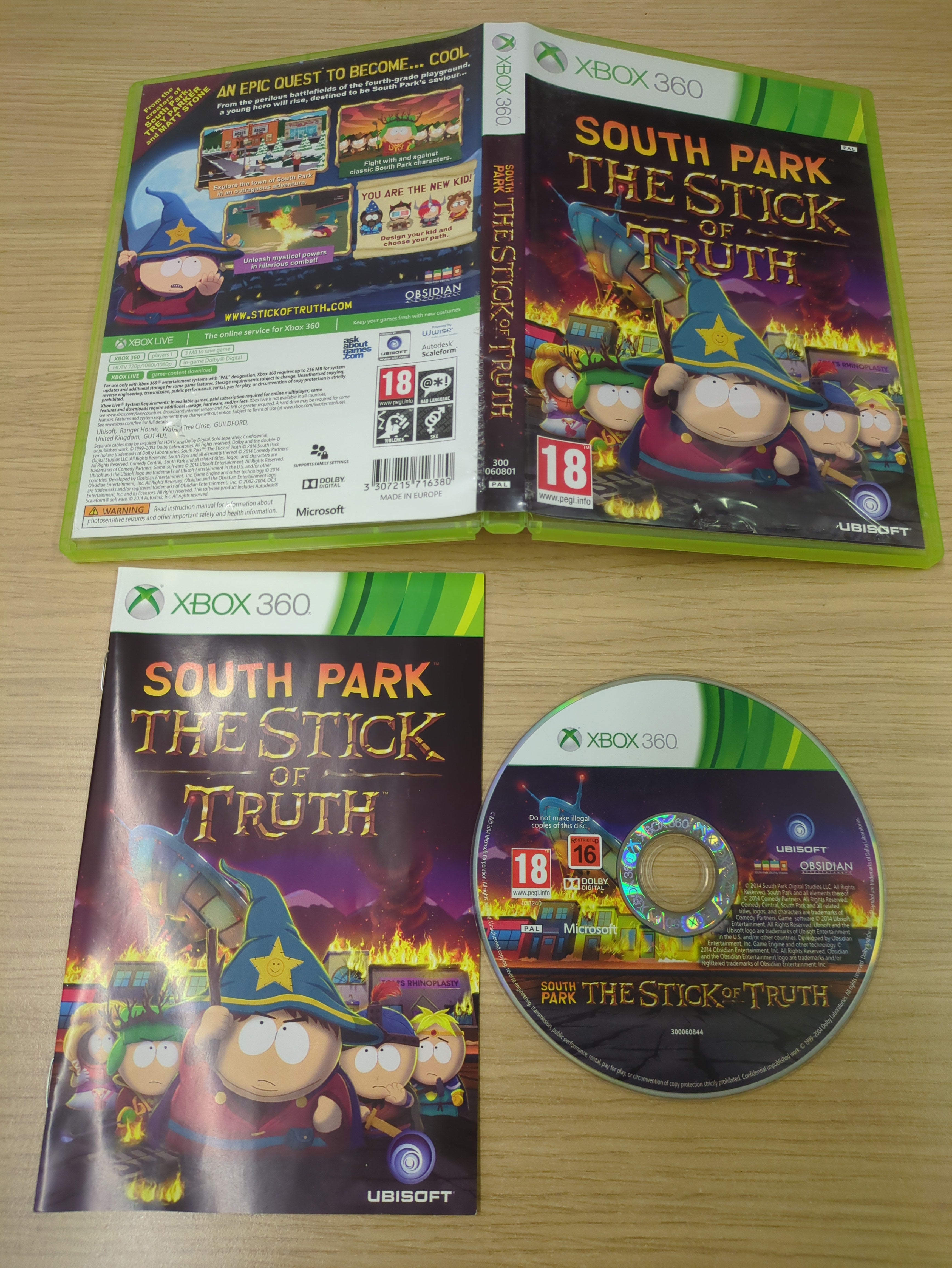 South Park Stick of Truth Xbox 360 game