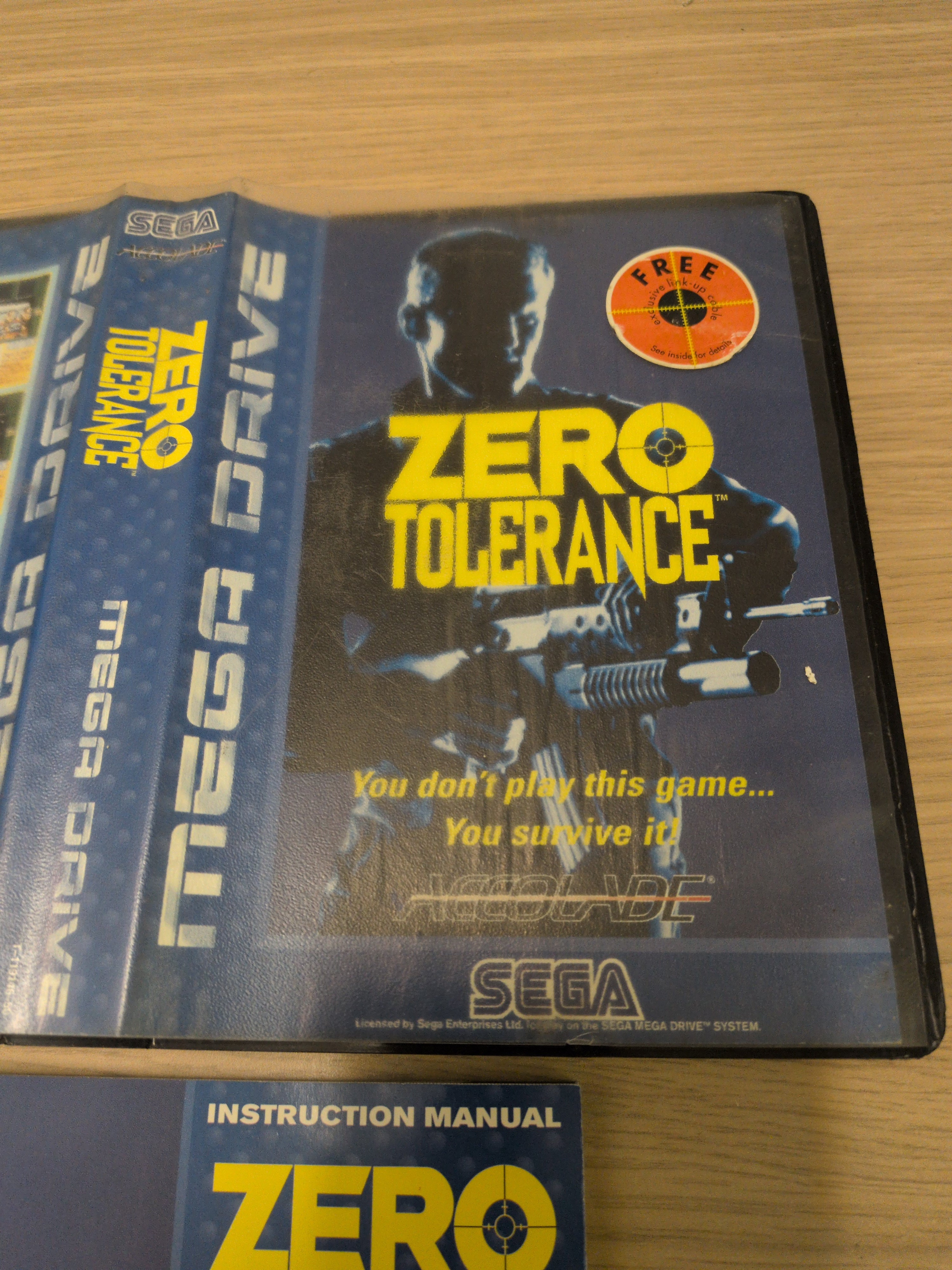 Zero Tolerance Sega Mega Drive game