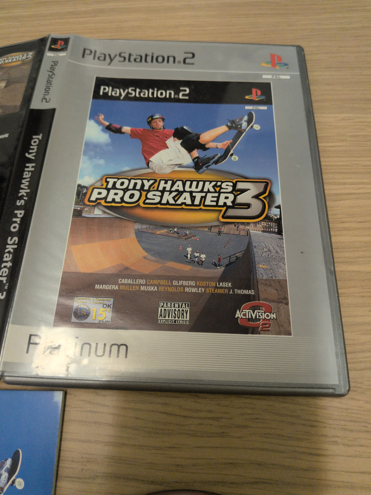 Tony Hawk's Pro Skater 3 Platinum Sony PS2 game