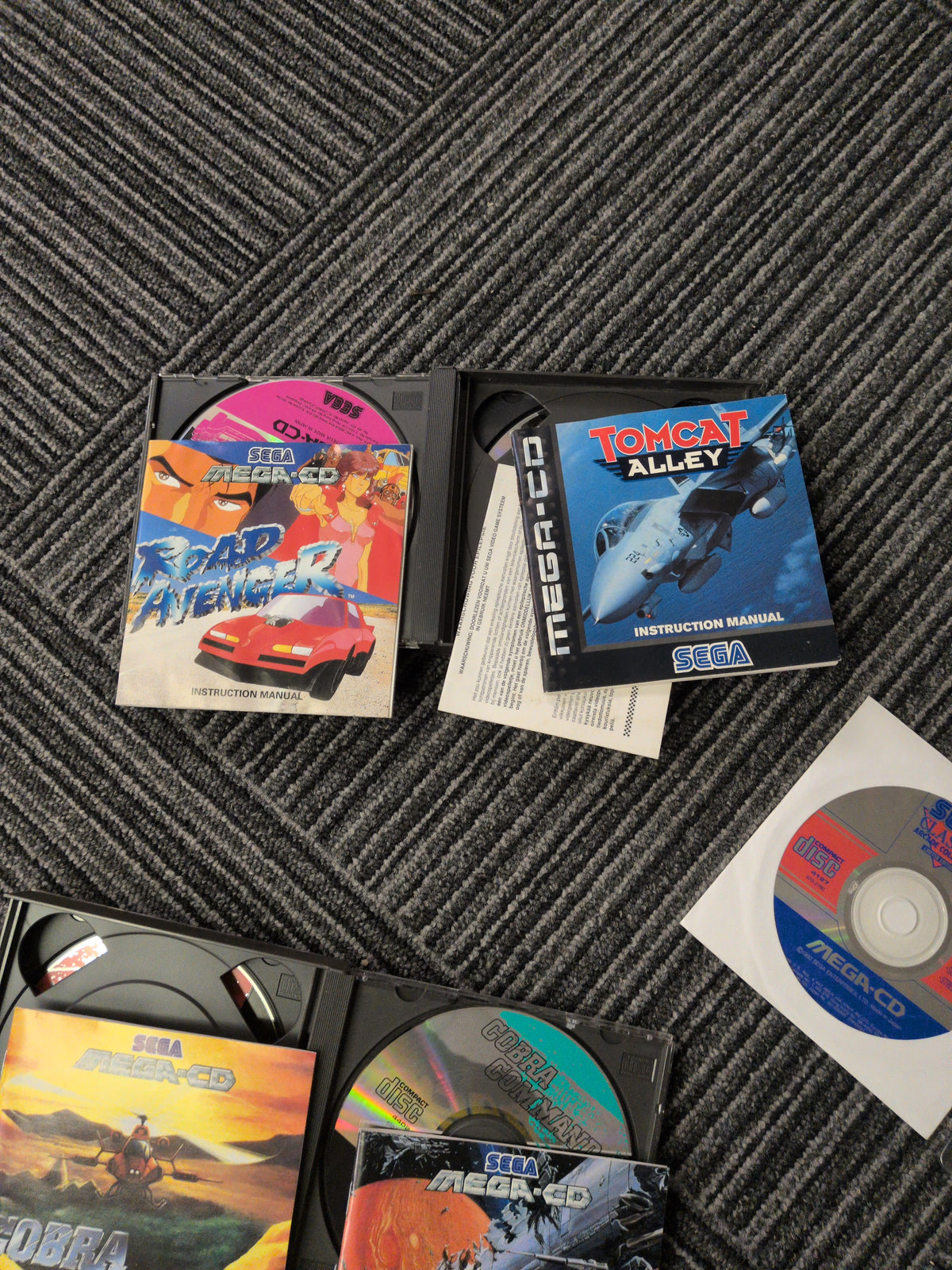Sega Mega CD Console Bundle with 10 Games