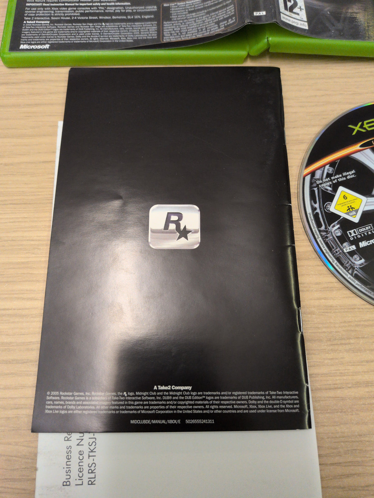 Midnight Club 3: DUB Edition original Xbox game