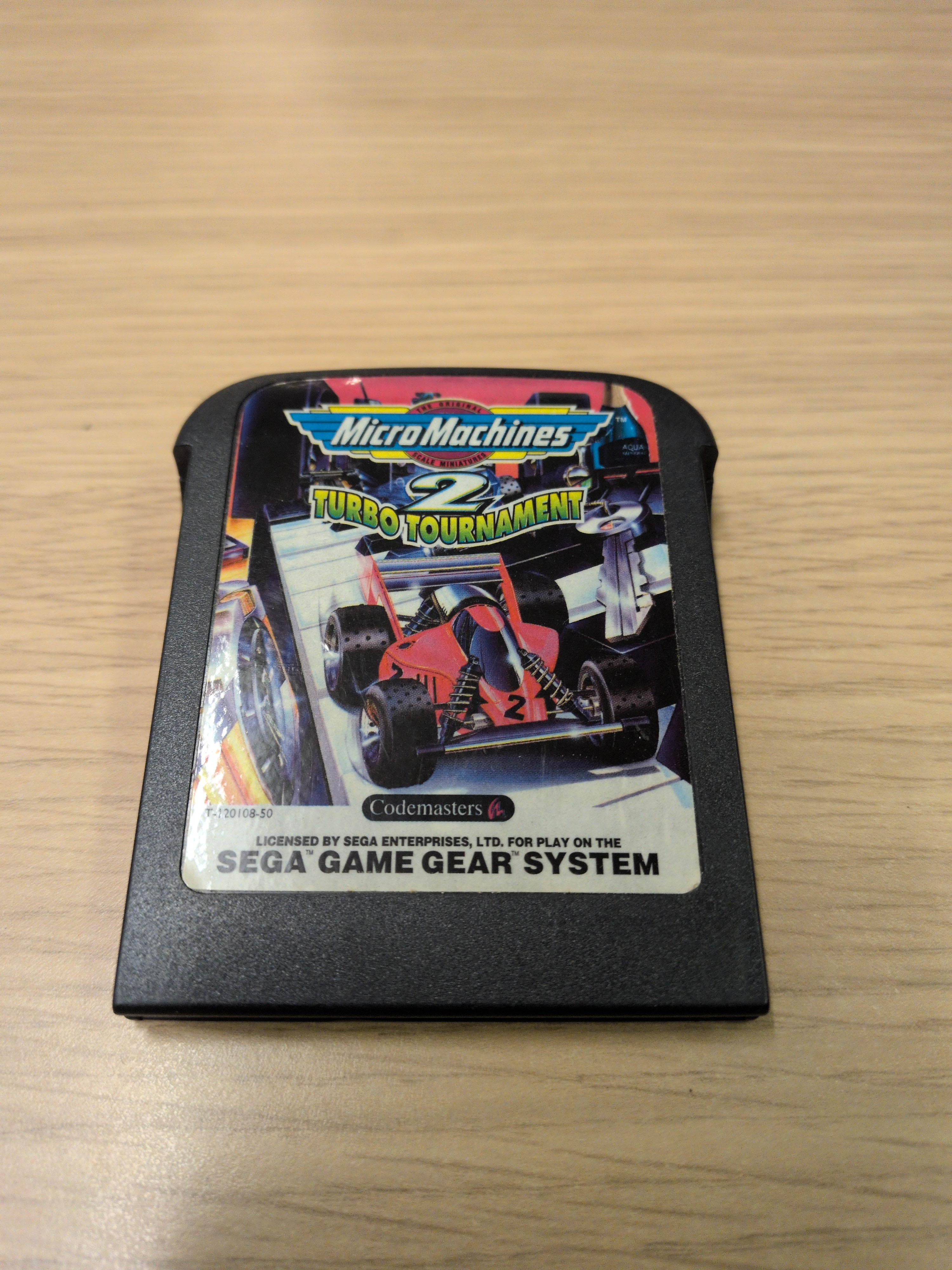 Micro Machines 2 Turbo Tournament Sega Game Gear Cart Only