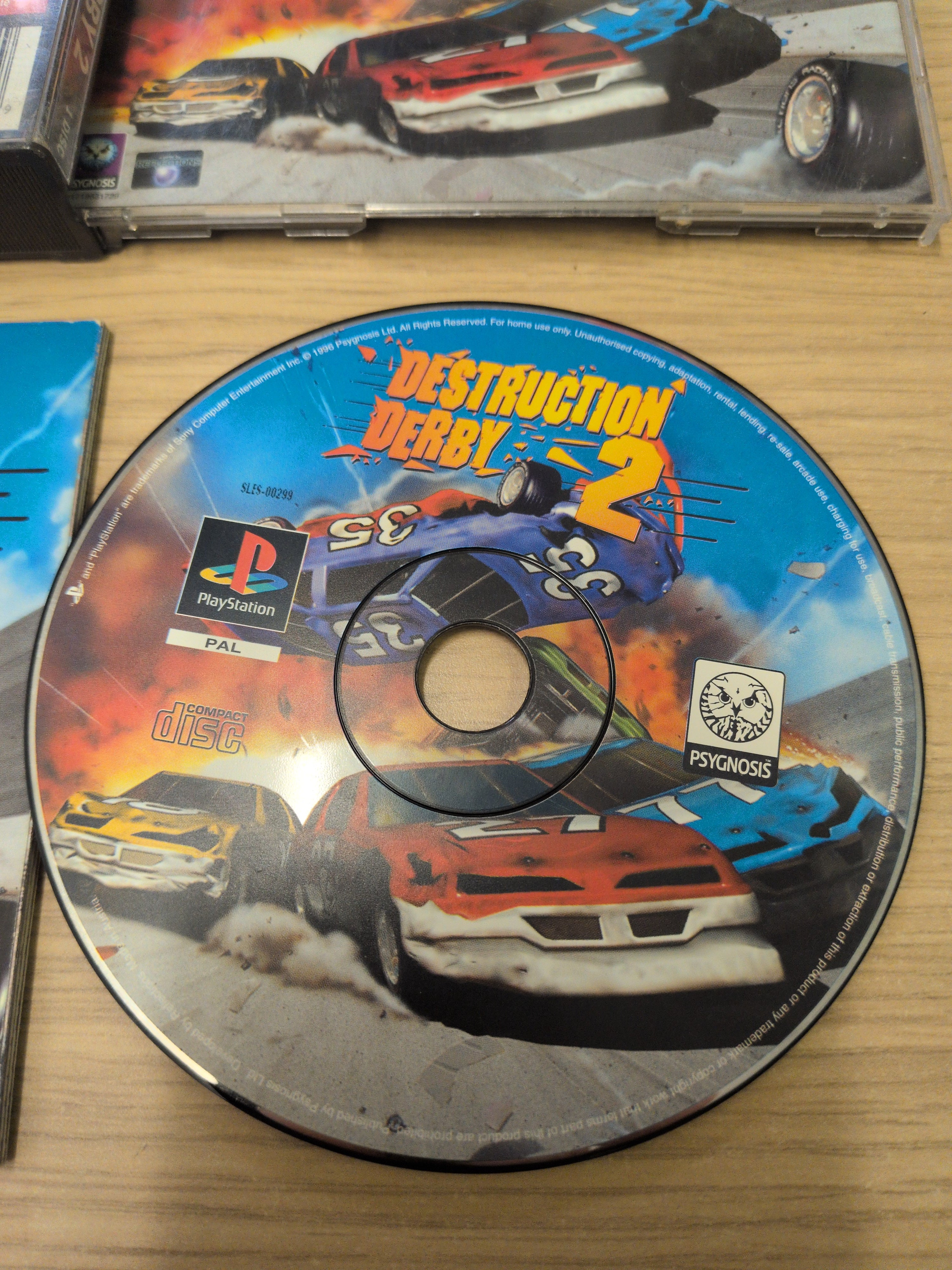 Destruction Derby 2 (Big Box) Sony PS1 game