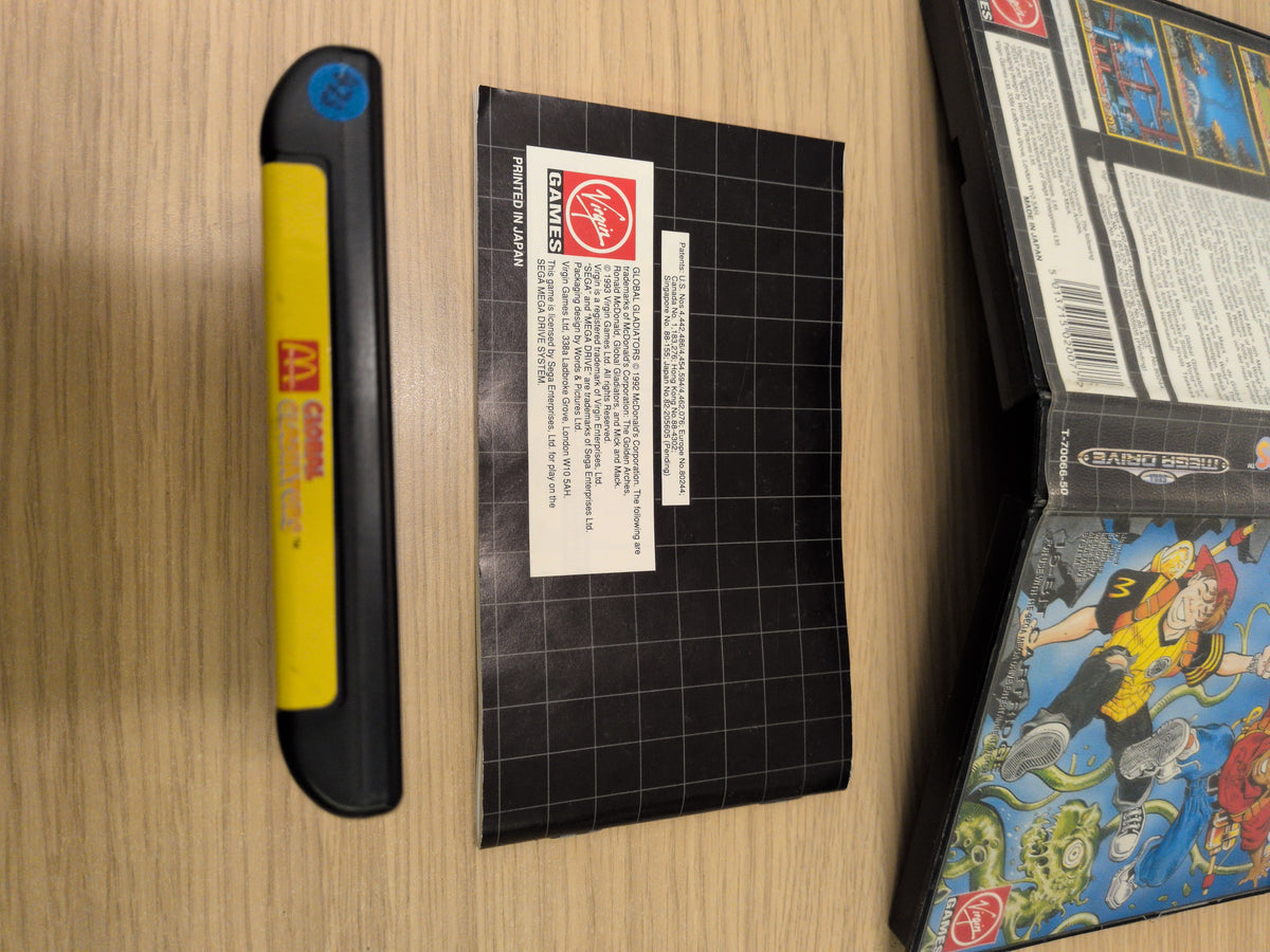 Global Gladiators Sega Mega Drive game