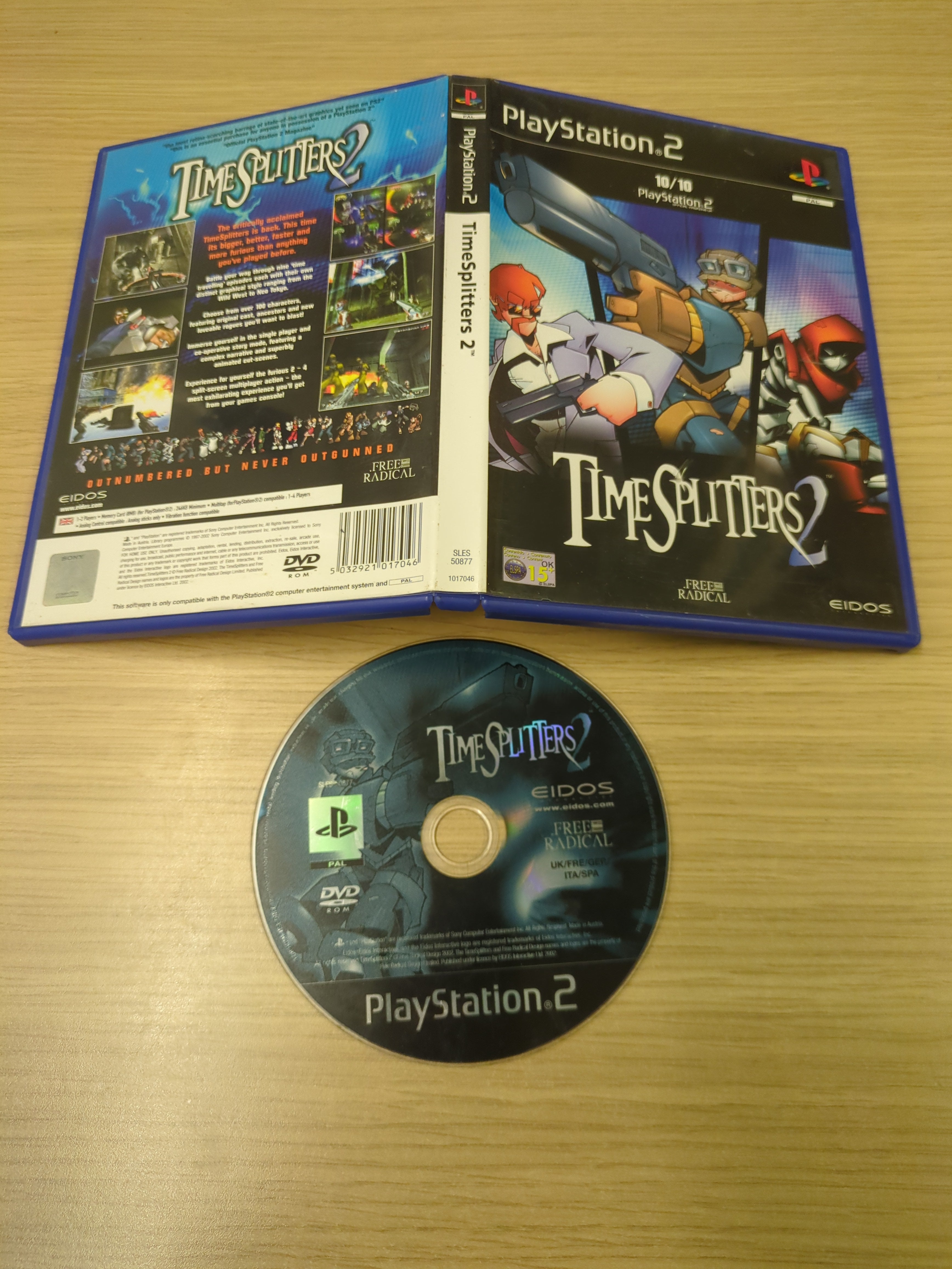 TimeSplitters 2 Sony PS2 game