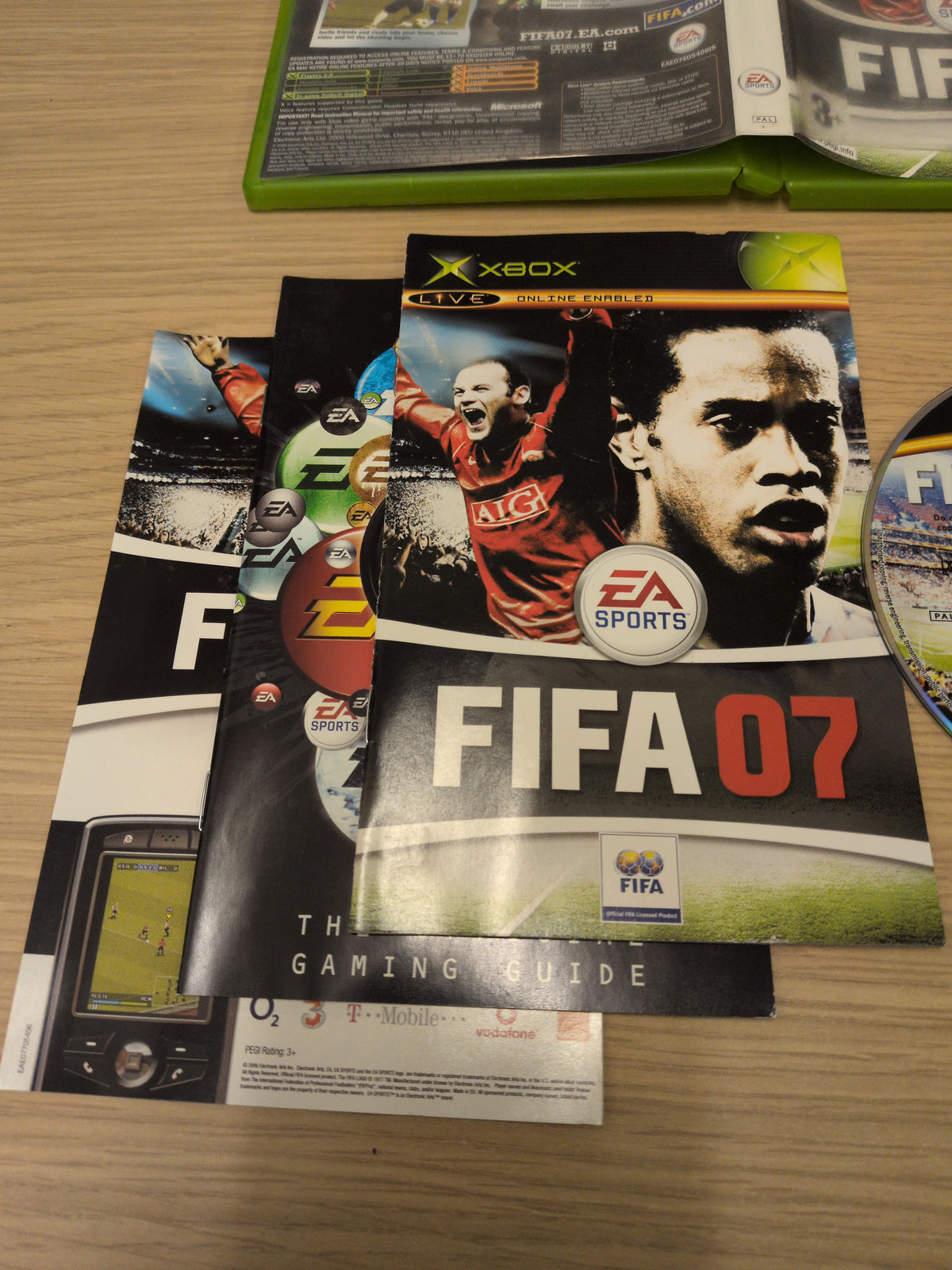 FIFA 07 original Xbox game