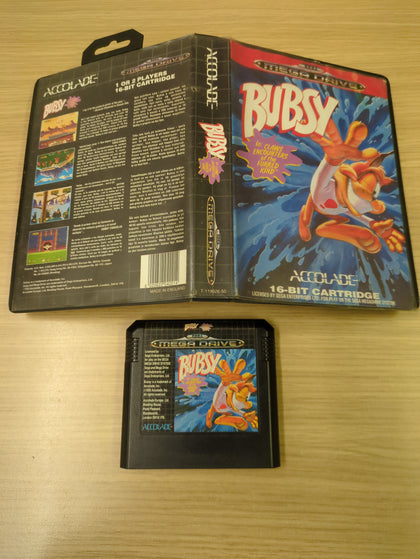 Bubsy in Claws Encounters of the Furred Kind Sega Mega Drive game