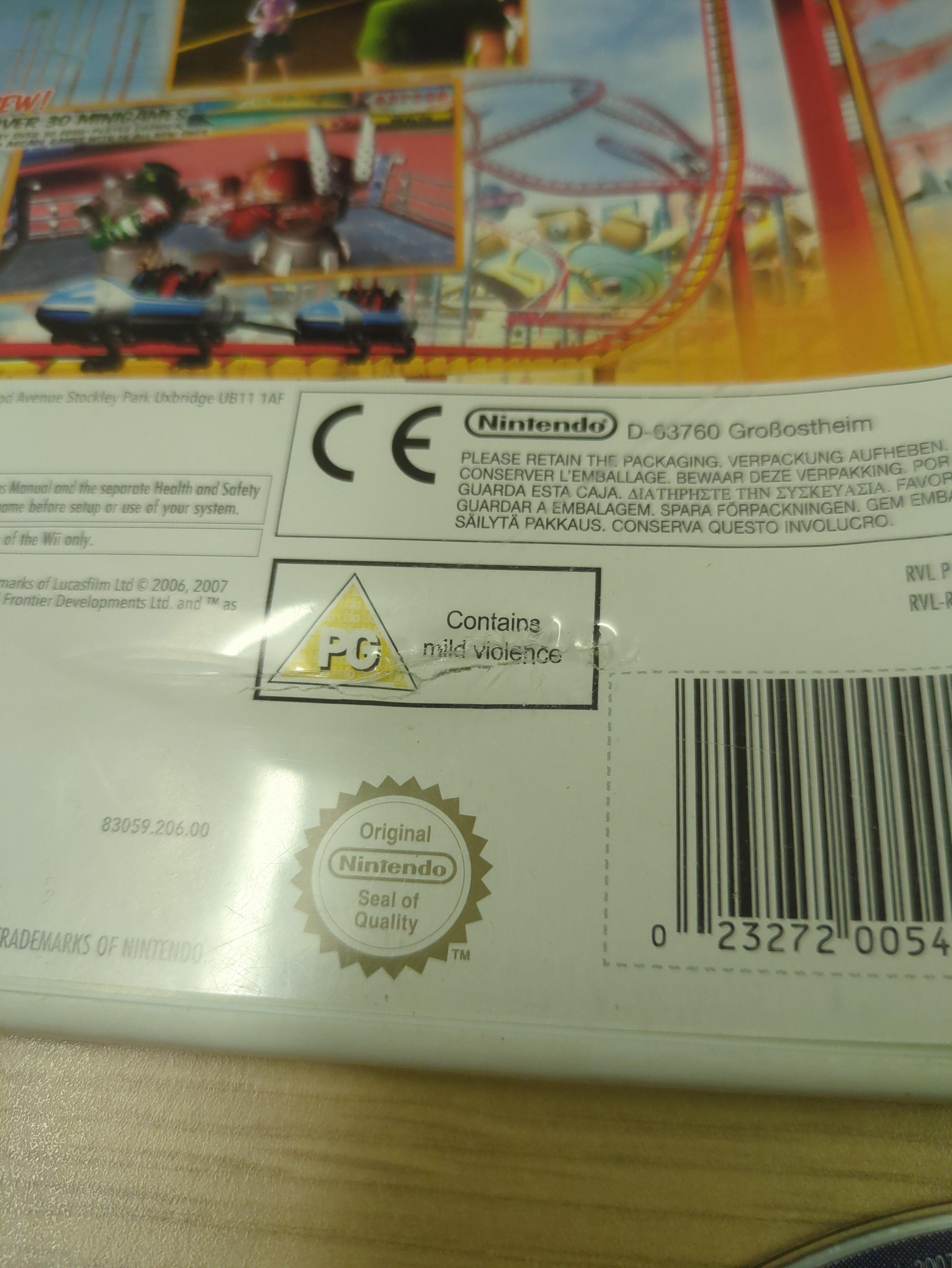 Thrillville: Off the Rails Nintendo Wii game