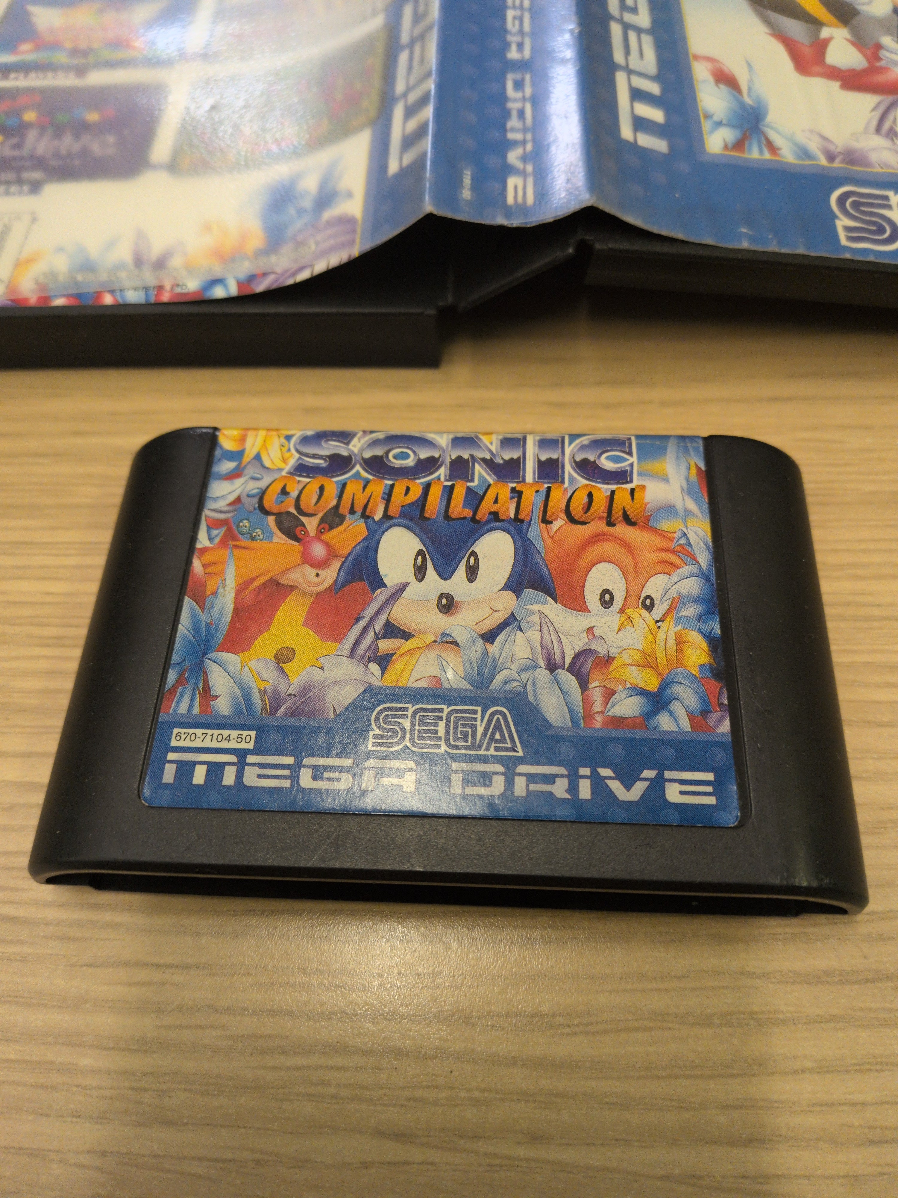 Sonic Compilation Sega Mega Drive game