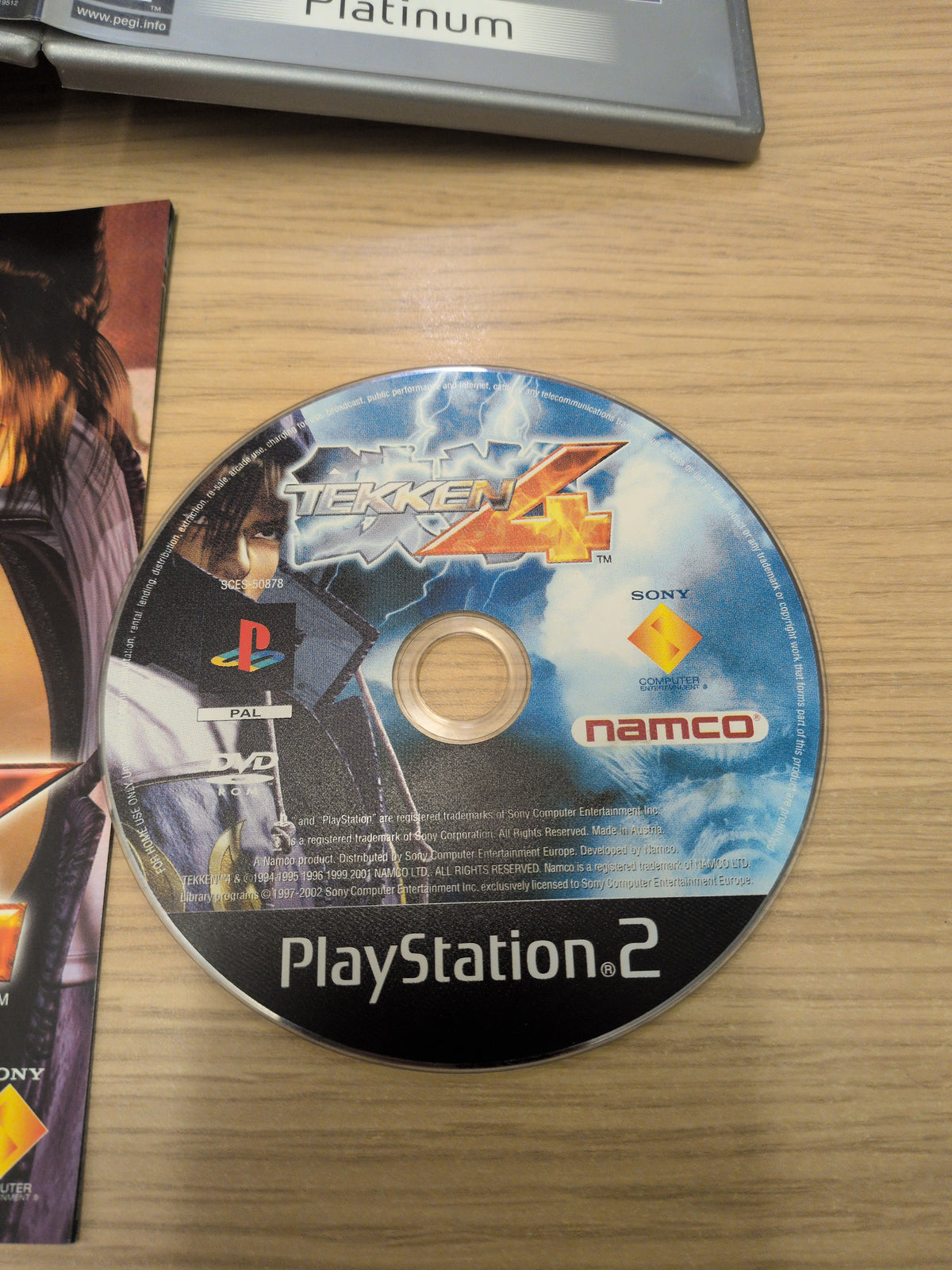 Tekken 4 Platinum Sony PS2 game