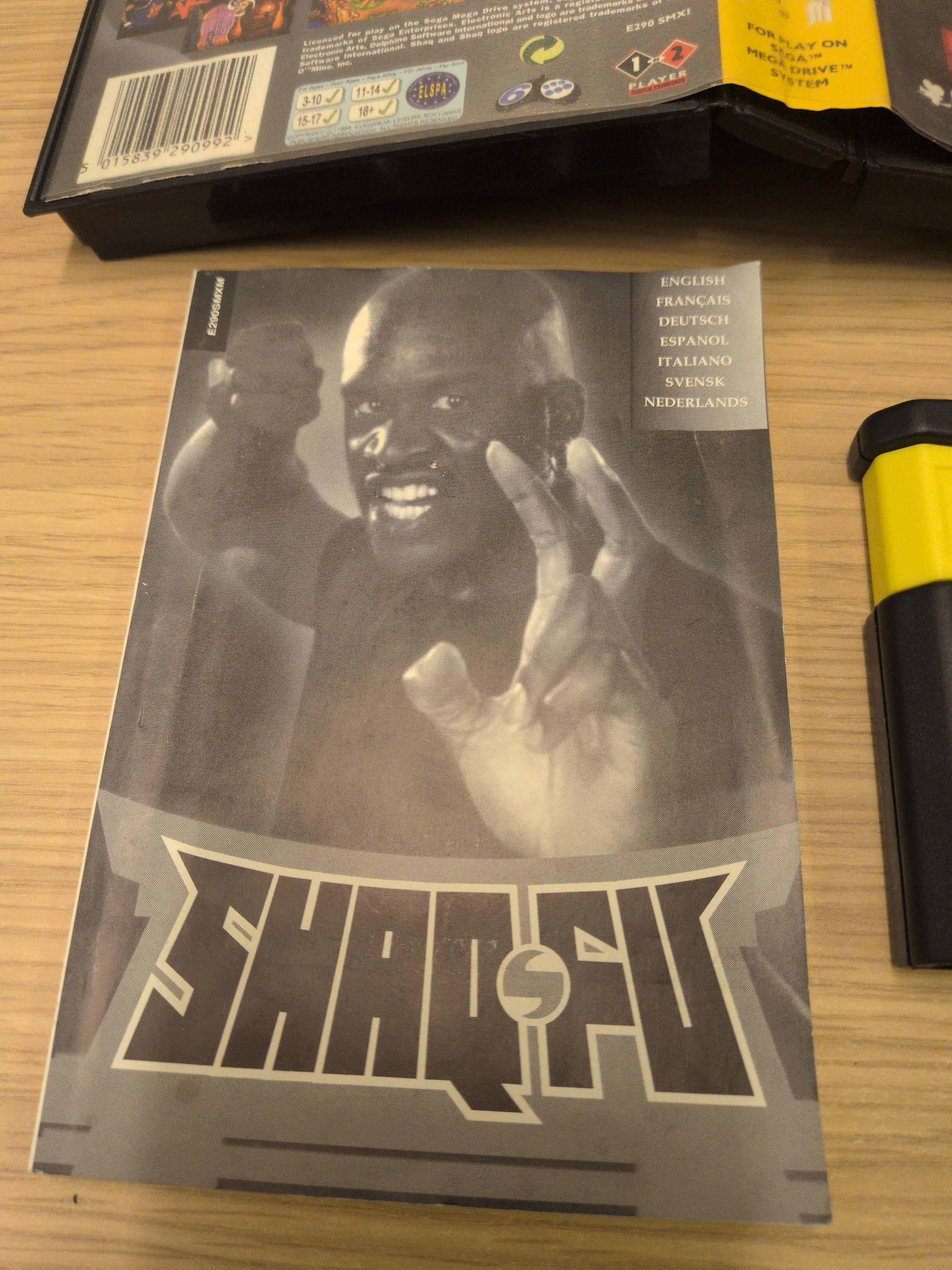 Shaq-Fu Sega Mega Drive game