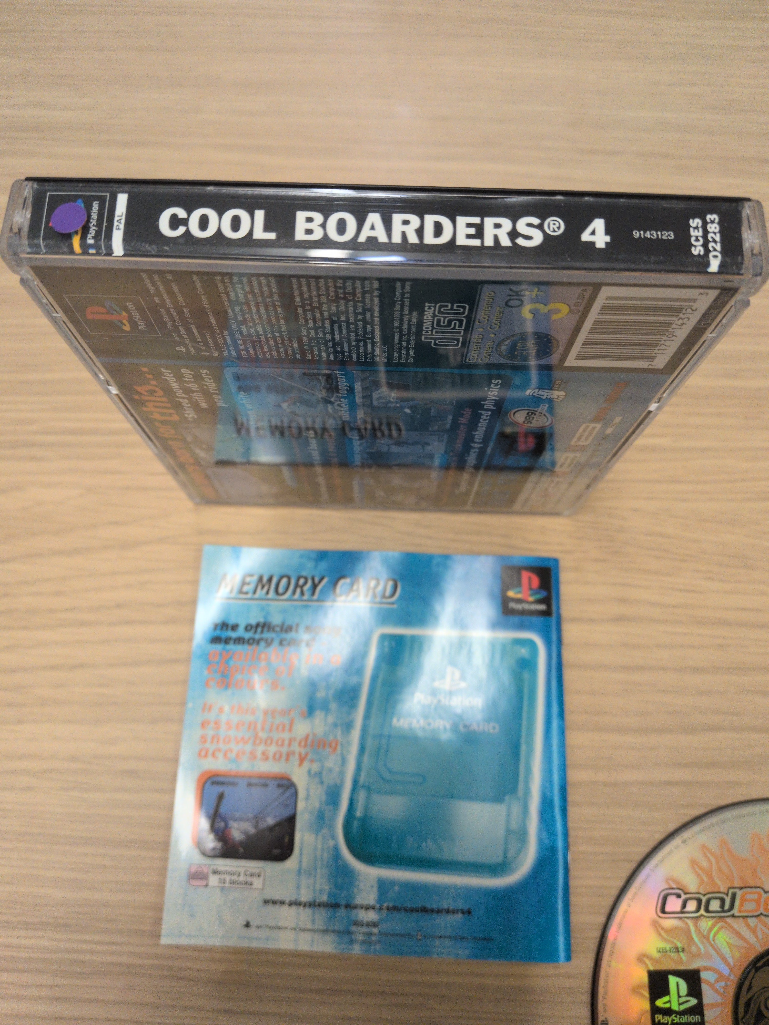 Cool Boarders 4 Sony PS1 game