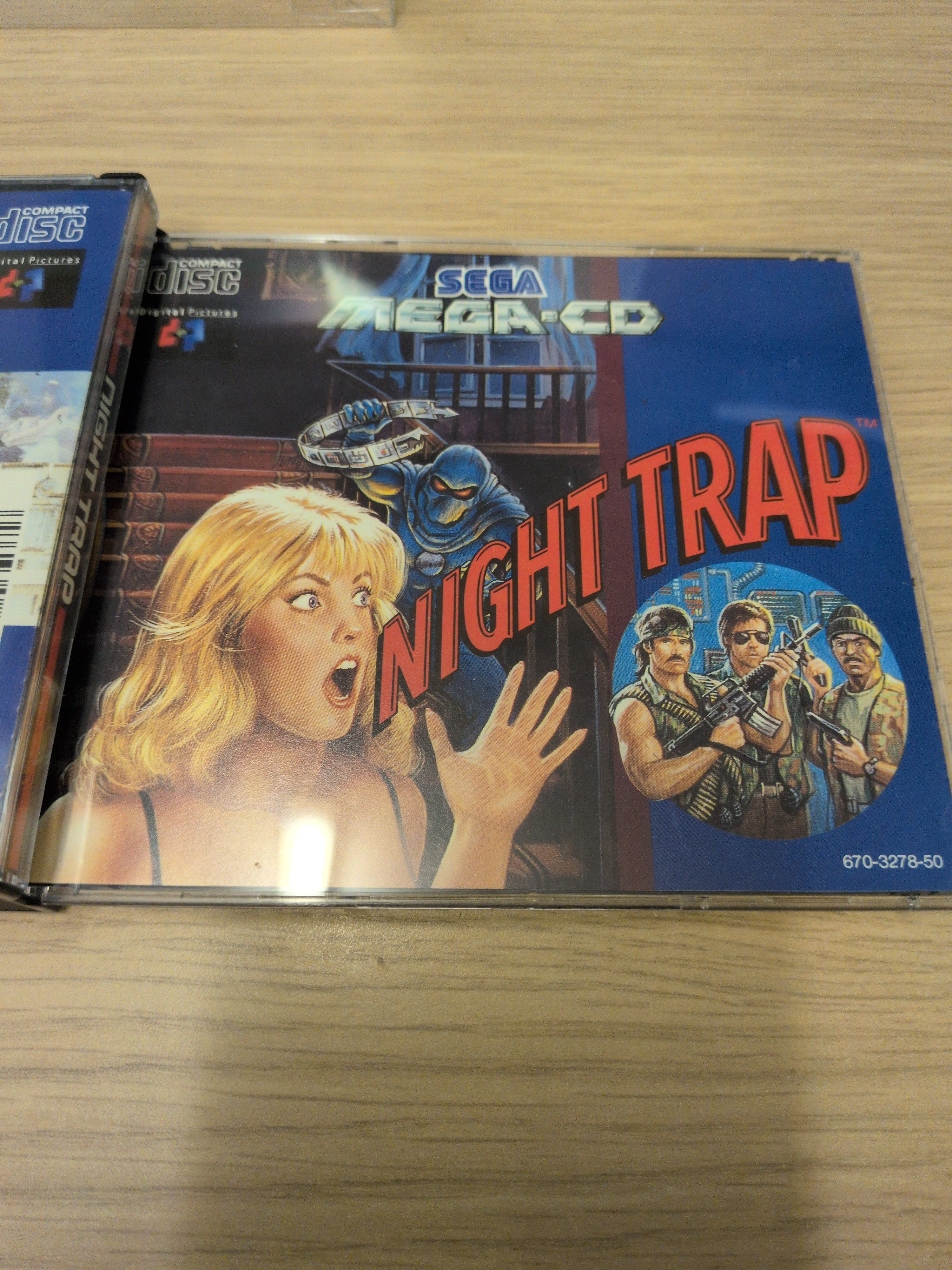 Night Trap Sega Mega-CD game