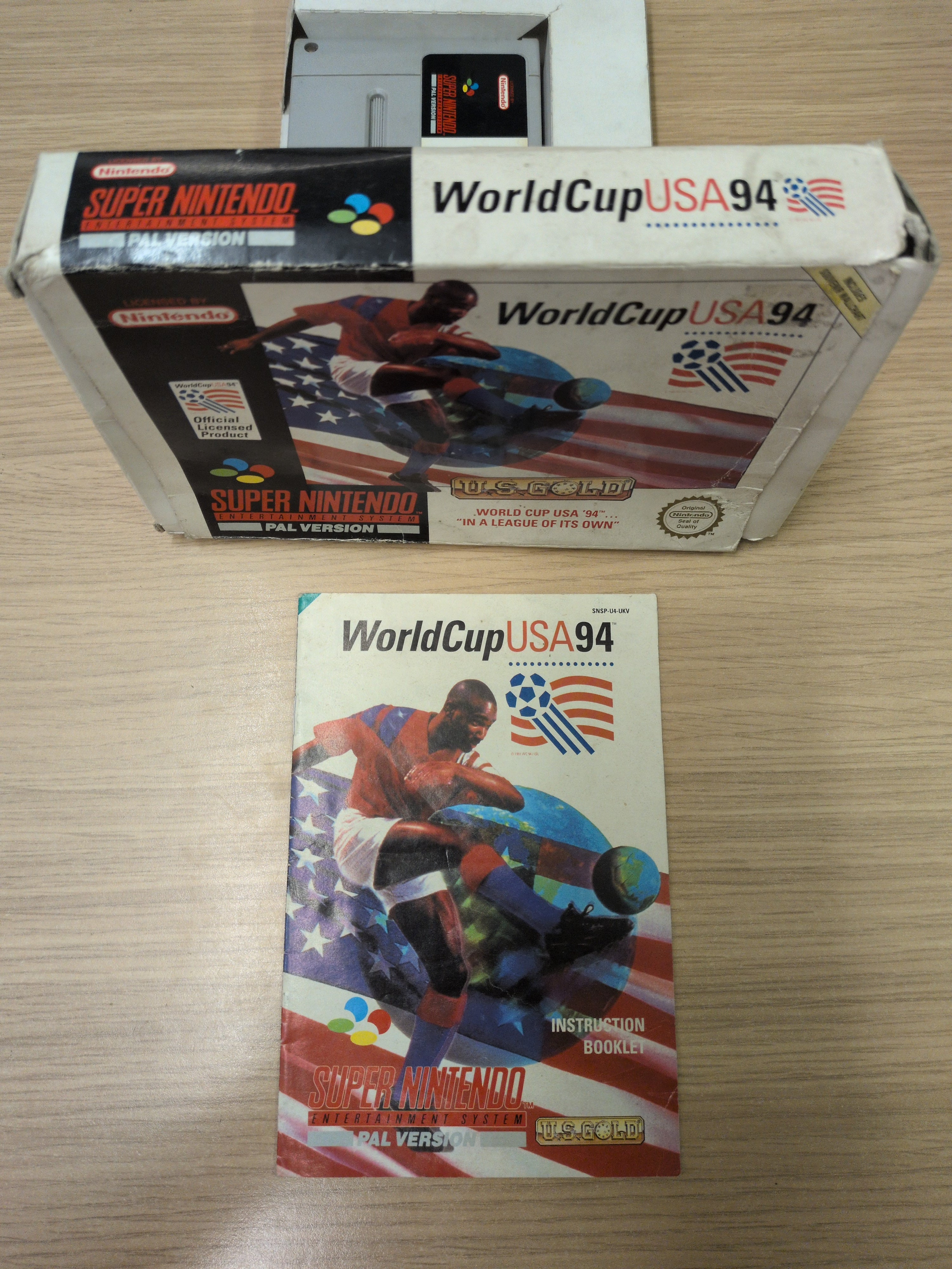 World Cup USA 94 Super Nintendo SNES game
