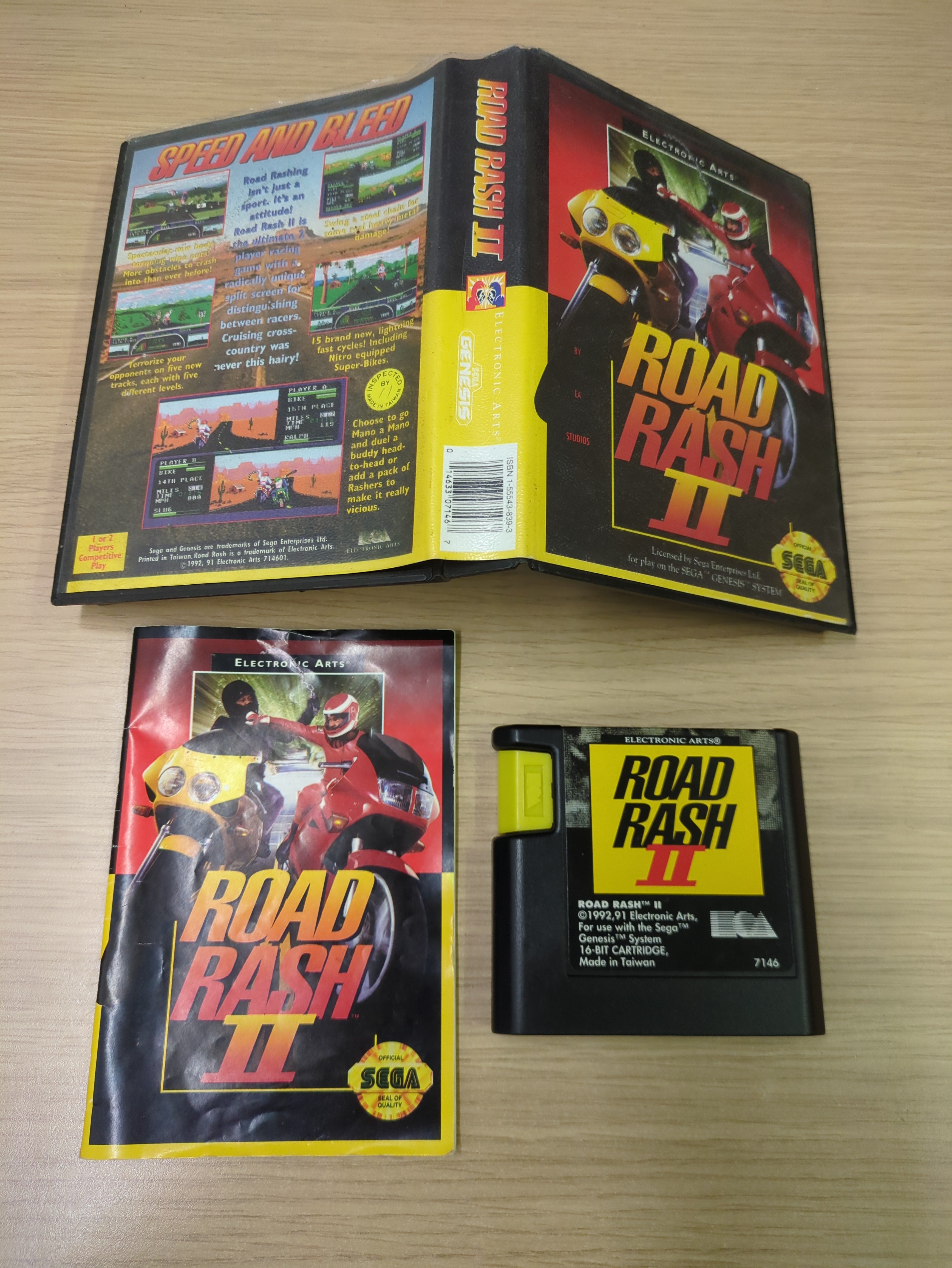 Road Rash Game Box Road Rash 12.99 8BitBeyond – retro game store uk - 8BitBeyond.com