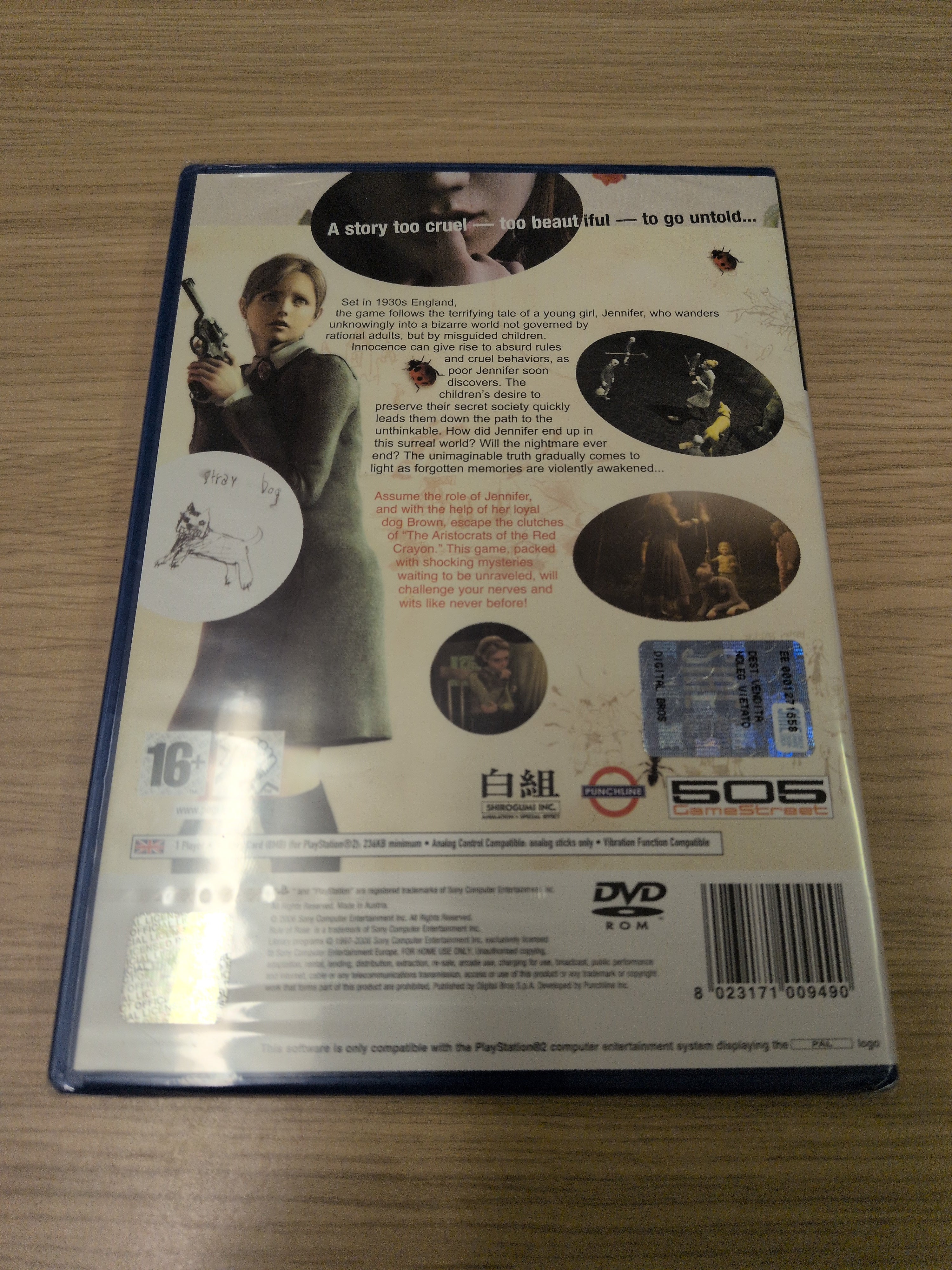 PS2 - RULE OF ROSE - FACTORY SEALED - WATA 9.6 A++ - ATLUS 2006 - RARE - KEY eBa PS2 - RULE OF ROSE - FACTORY SEALED - WATA 9.6 A++ - ATLUS 2006 - RARE - KEY eBa
