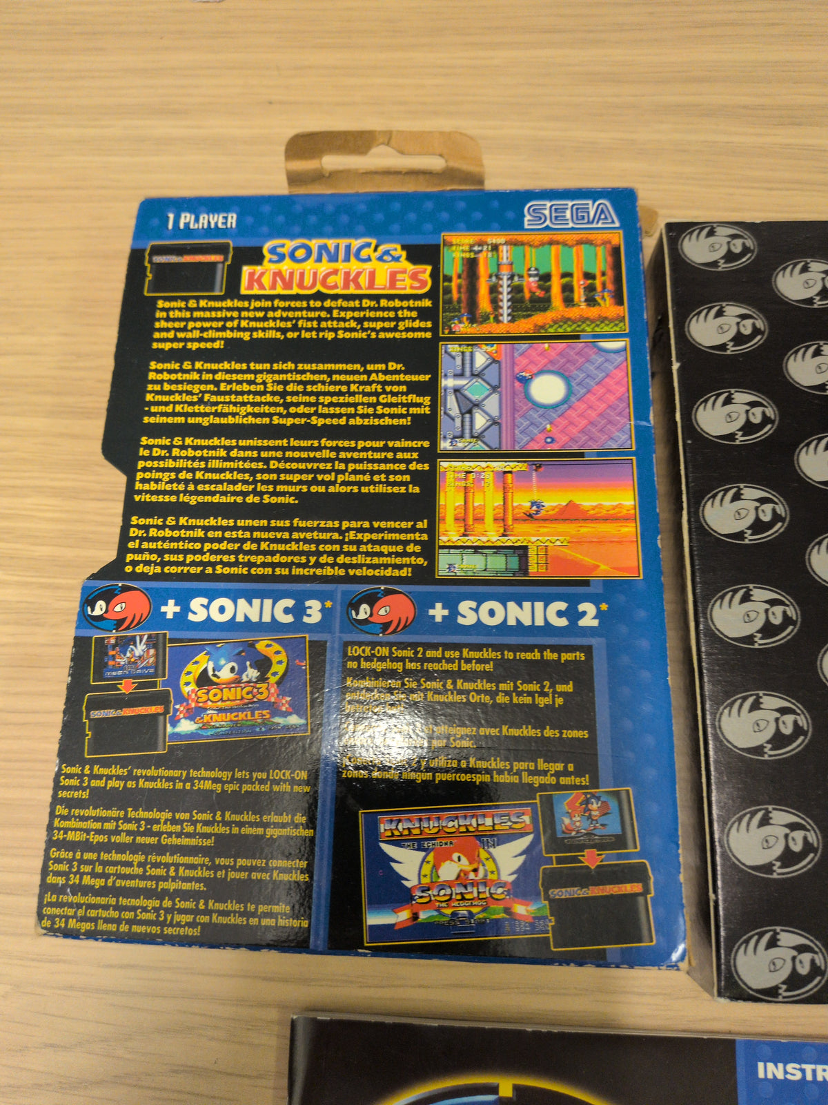 Sonic & Knuckles Sega Mega Drive game