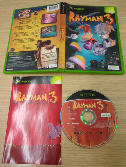 Rayman 3 Hoodlum Havoc original xbox game
