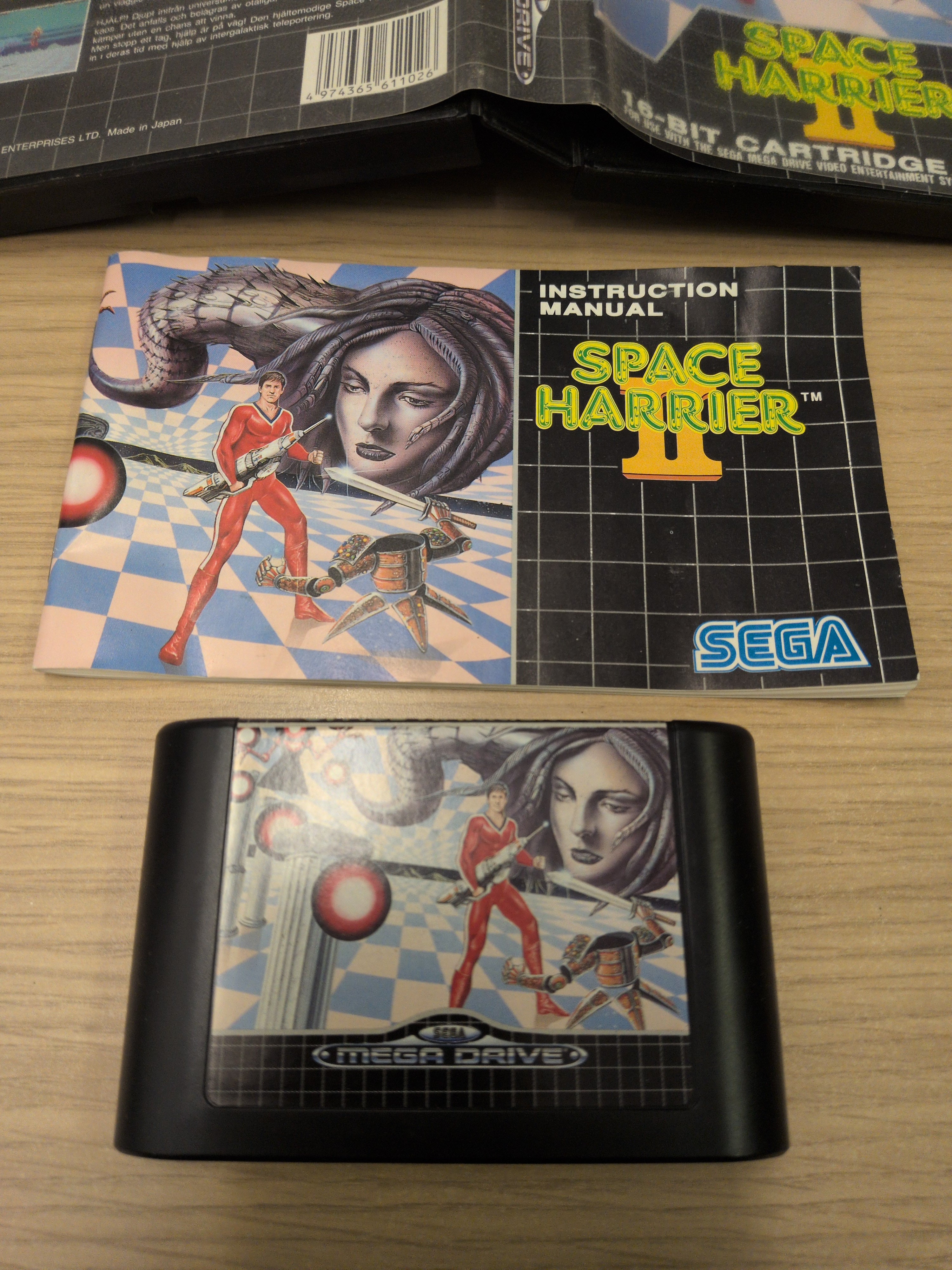 Space Harrier II Sega Mega Drive game