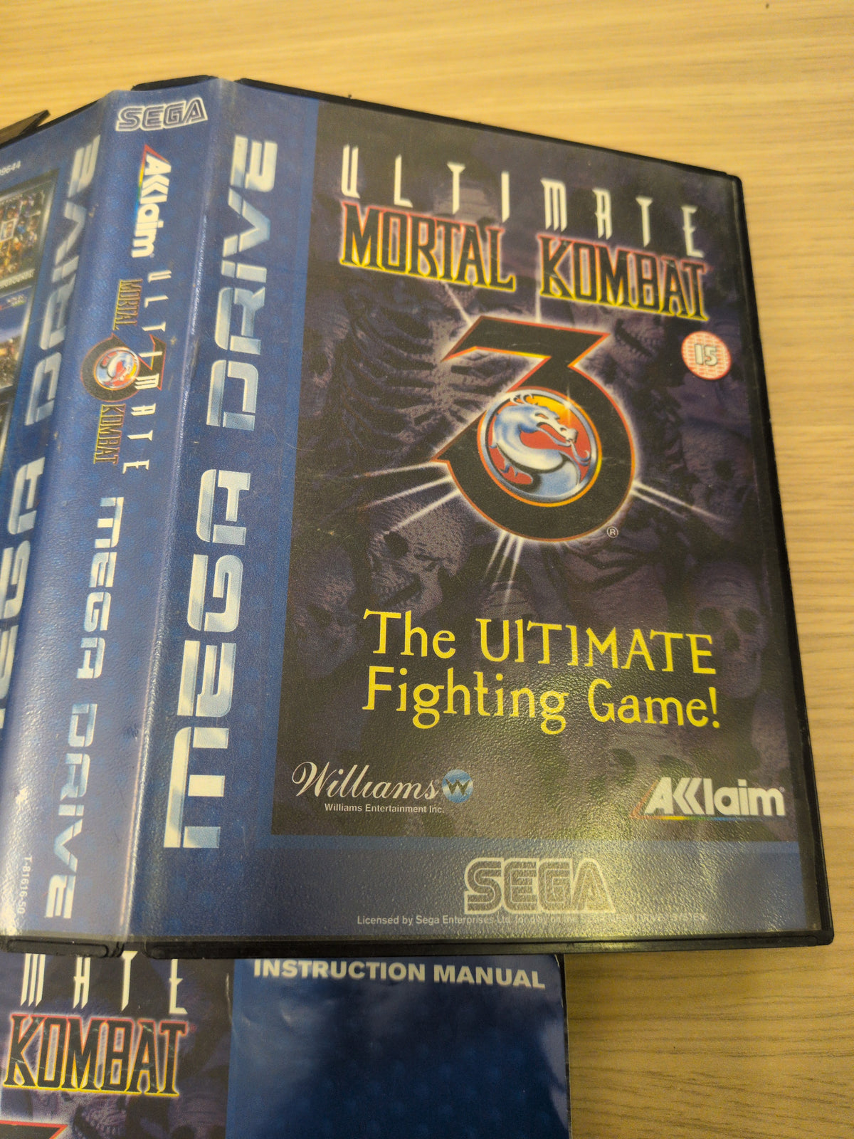 Ultimate Mortal Kombat 3 Sega Mega Drive game