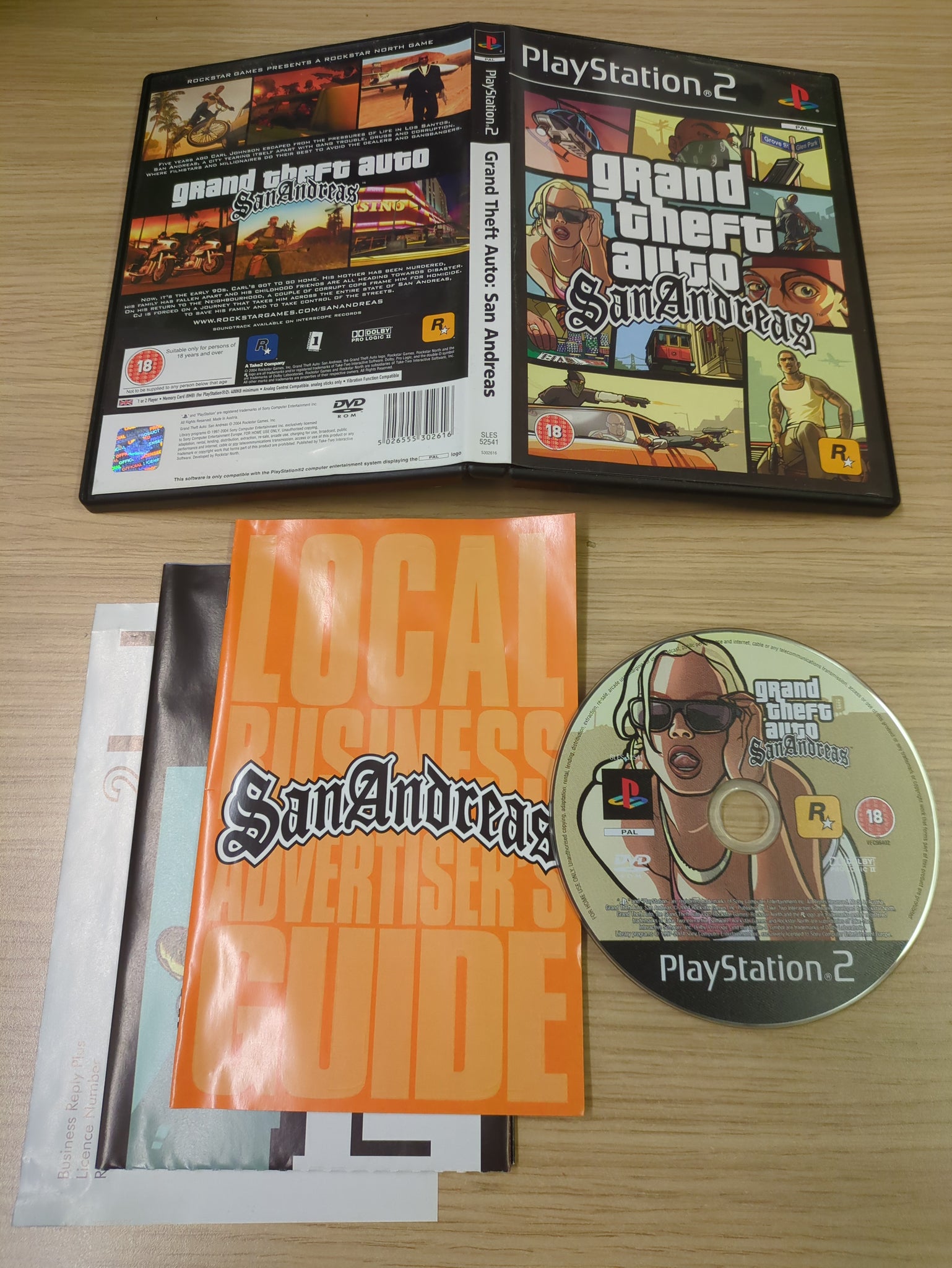 Gta Ps2 G Grand Theft Auto: San Andreas (Greatest Hits) (PS2