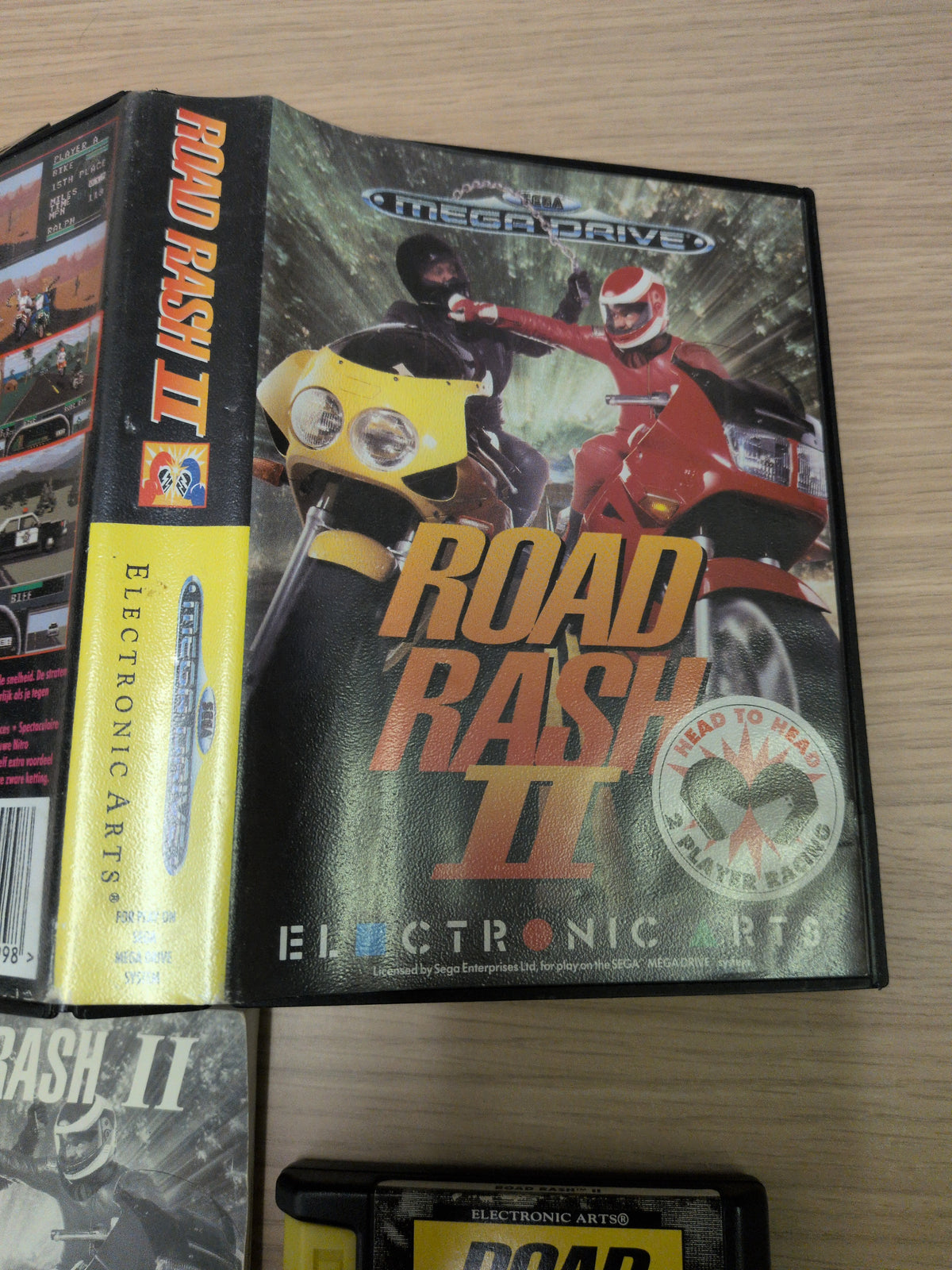 Road Rash II Sega Mega Drive game