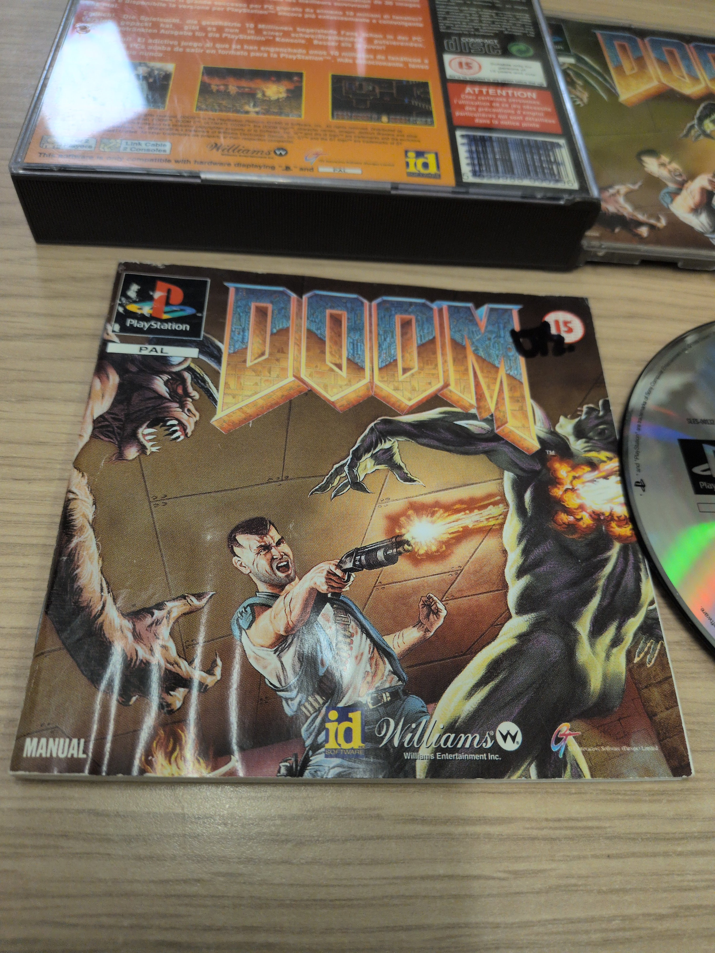 Doom (Big Box) Sony PS1 game
