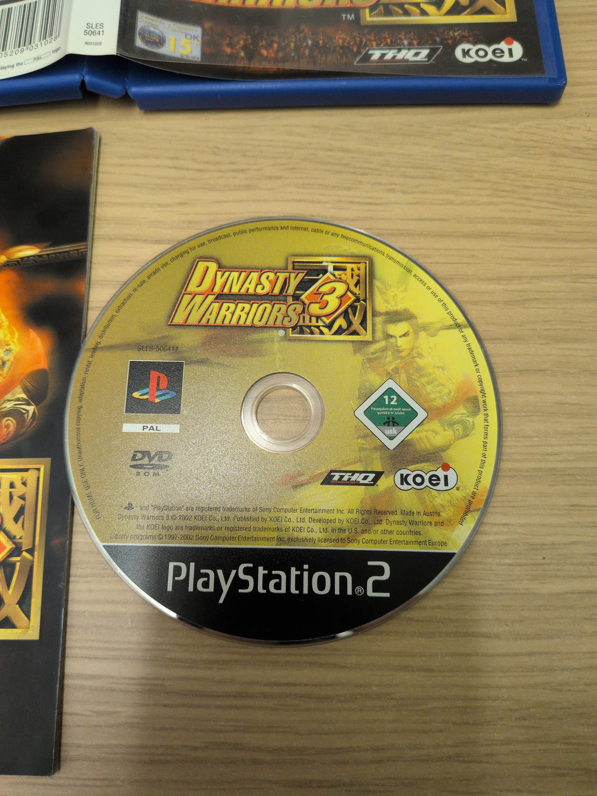 Dynasty Warriors 3 Sony PS2 game