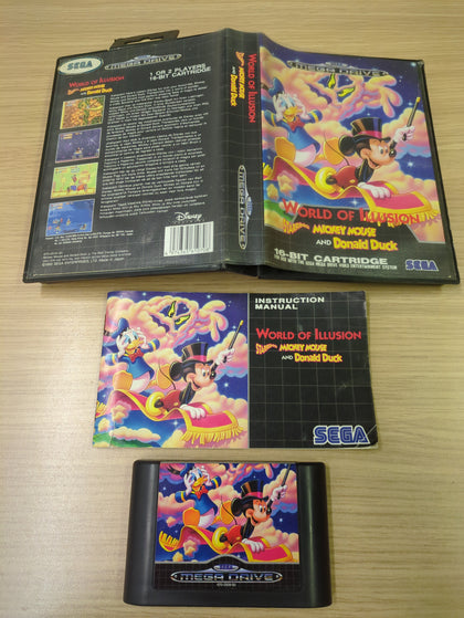World of Illusion starring Mickey Mouse and Donald Duck (Disney's) Sega Mega Drive game