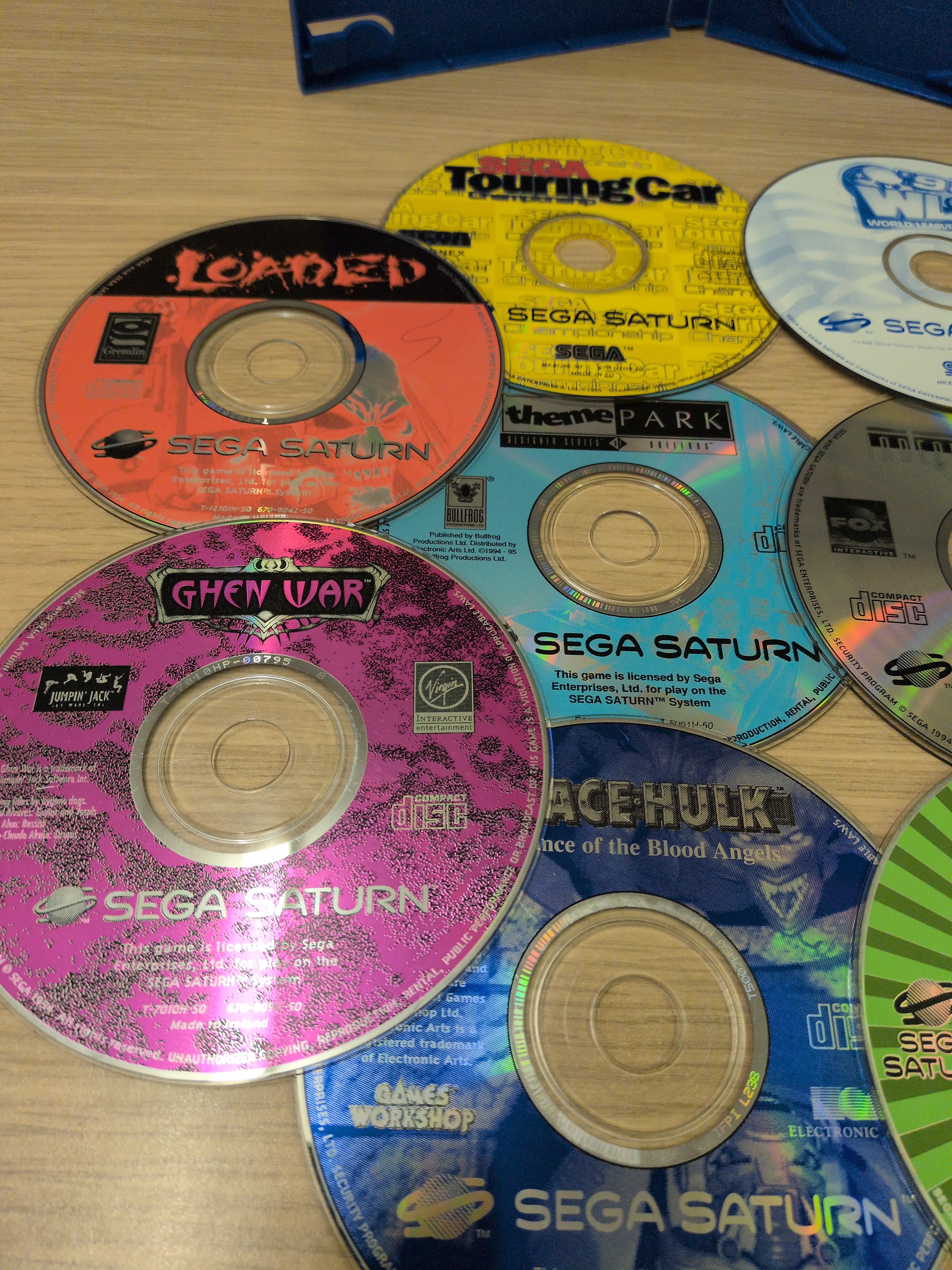 Disc Only Sega Saturn Bundle of games