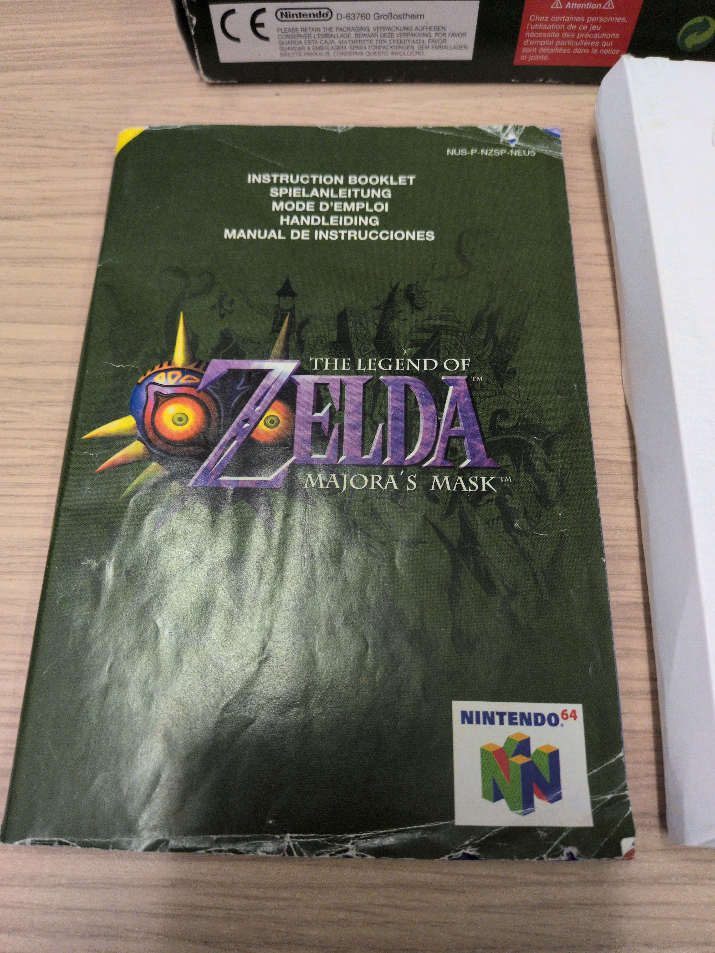 The Legend of Zelda : Majora's Mask Nintendo N64 game