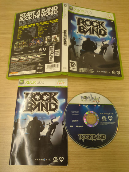 Rock Band Xbox 360 game