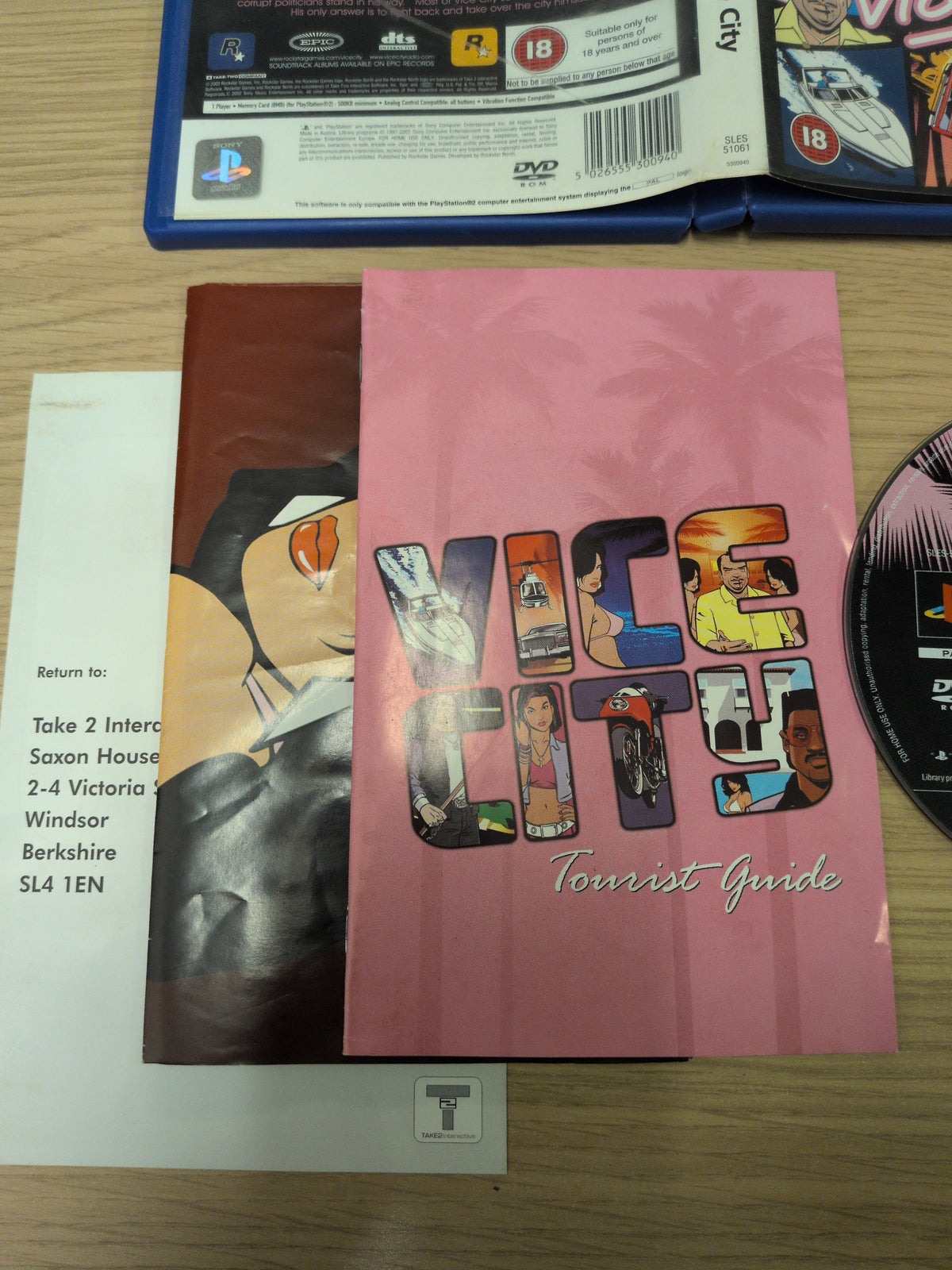 Grand Theft Auto: Vice City Sony PS2 game