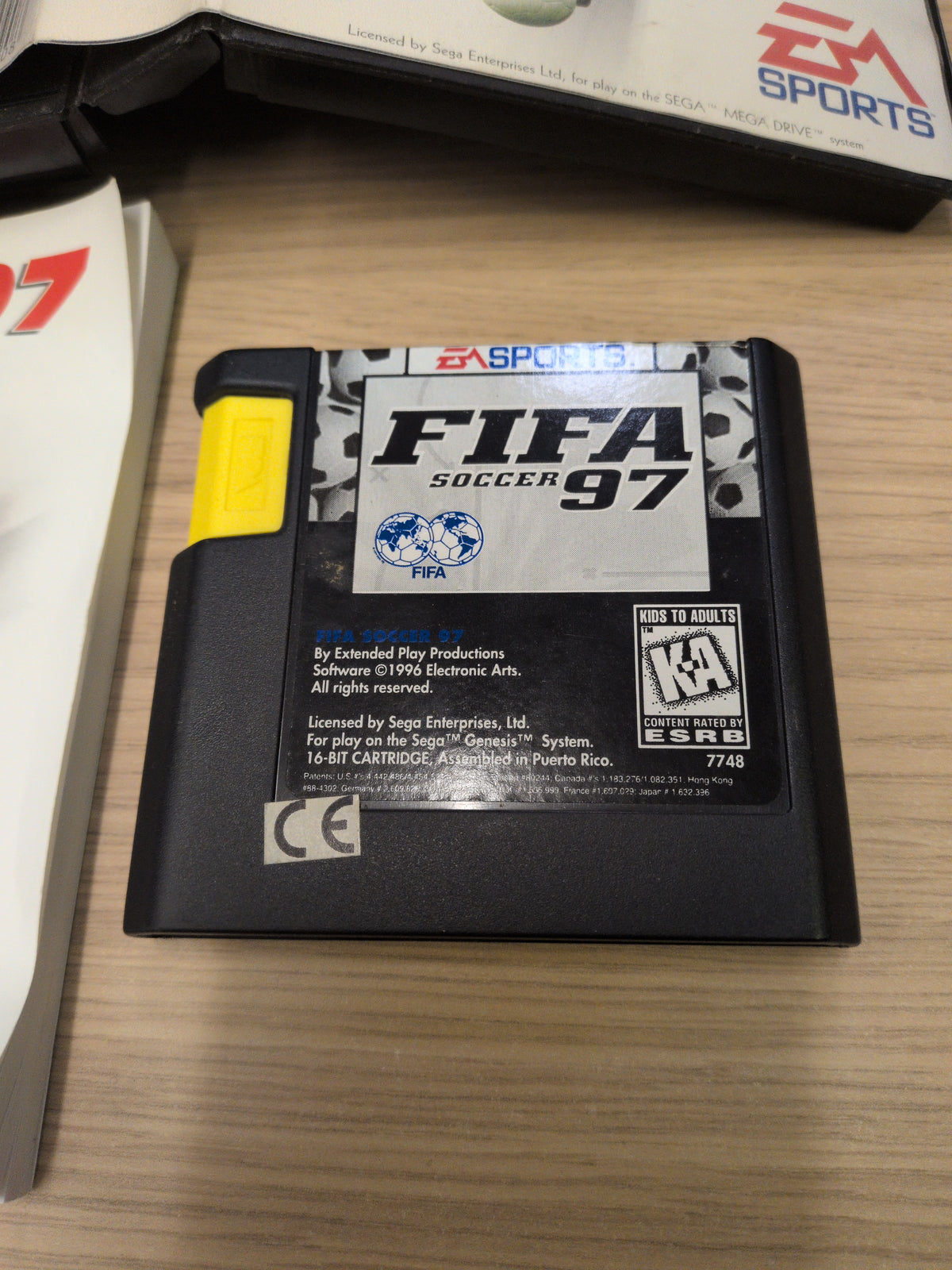 FIFA Soccer 97 Sega Mega Game game