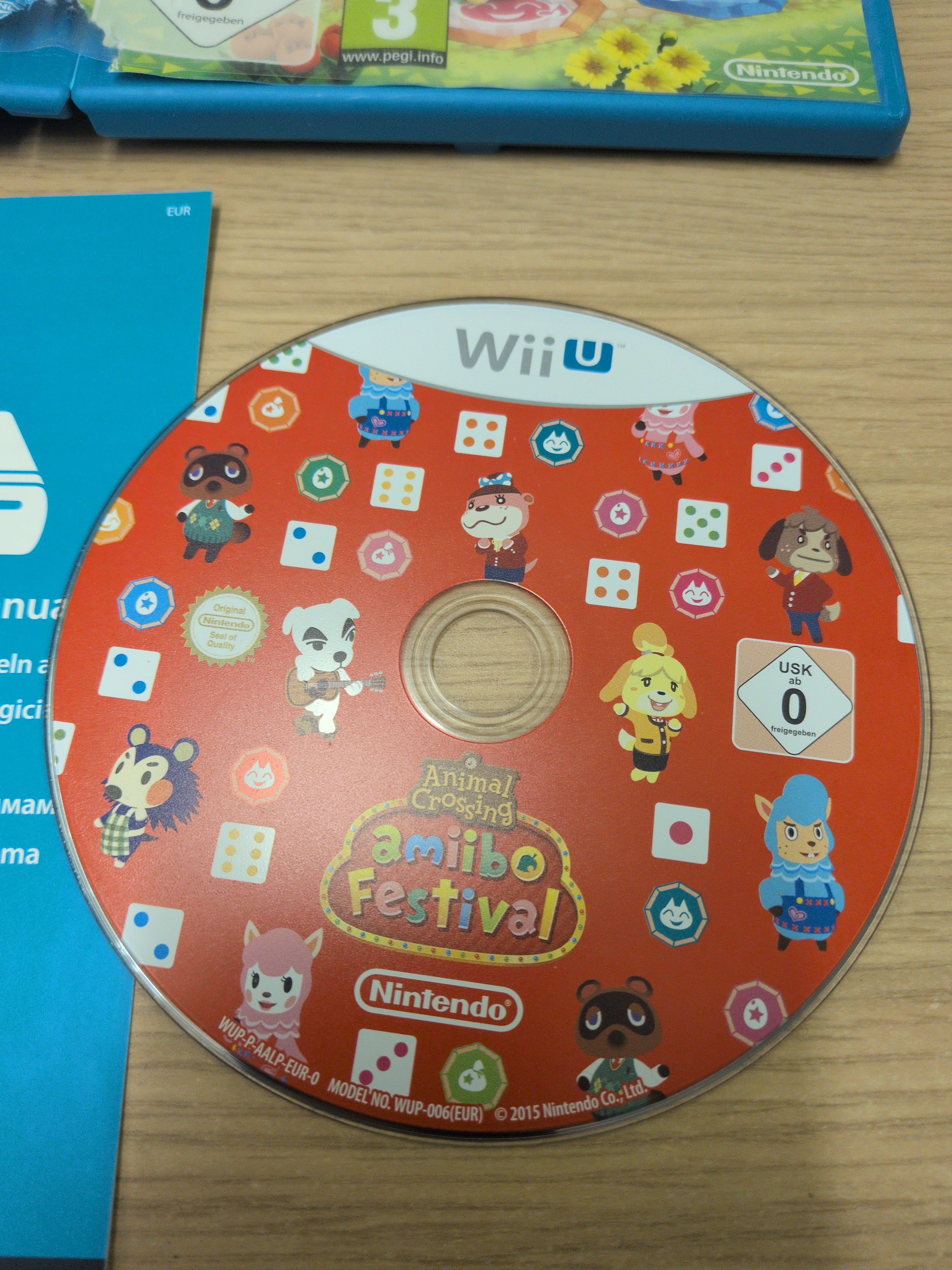 Animal Crossing: Amiibo Festival wii u game